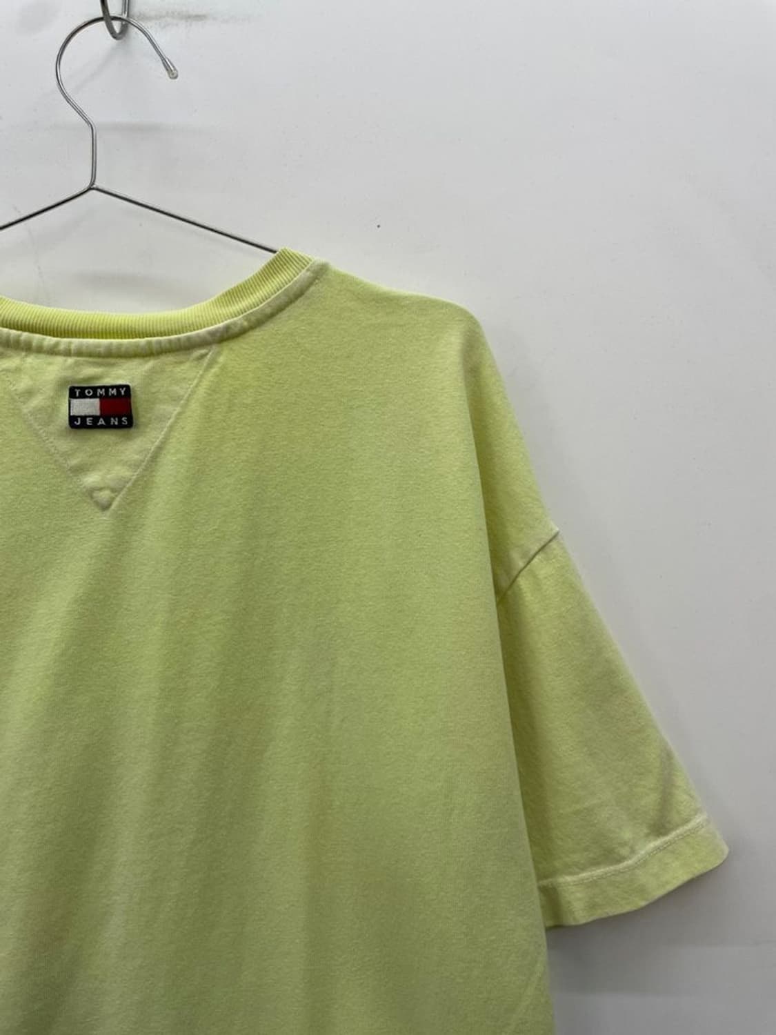 스몰 타미힐피거 진 5.0 우먼 90s 오버핏 로고 티셔츠 상품이미지9