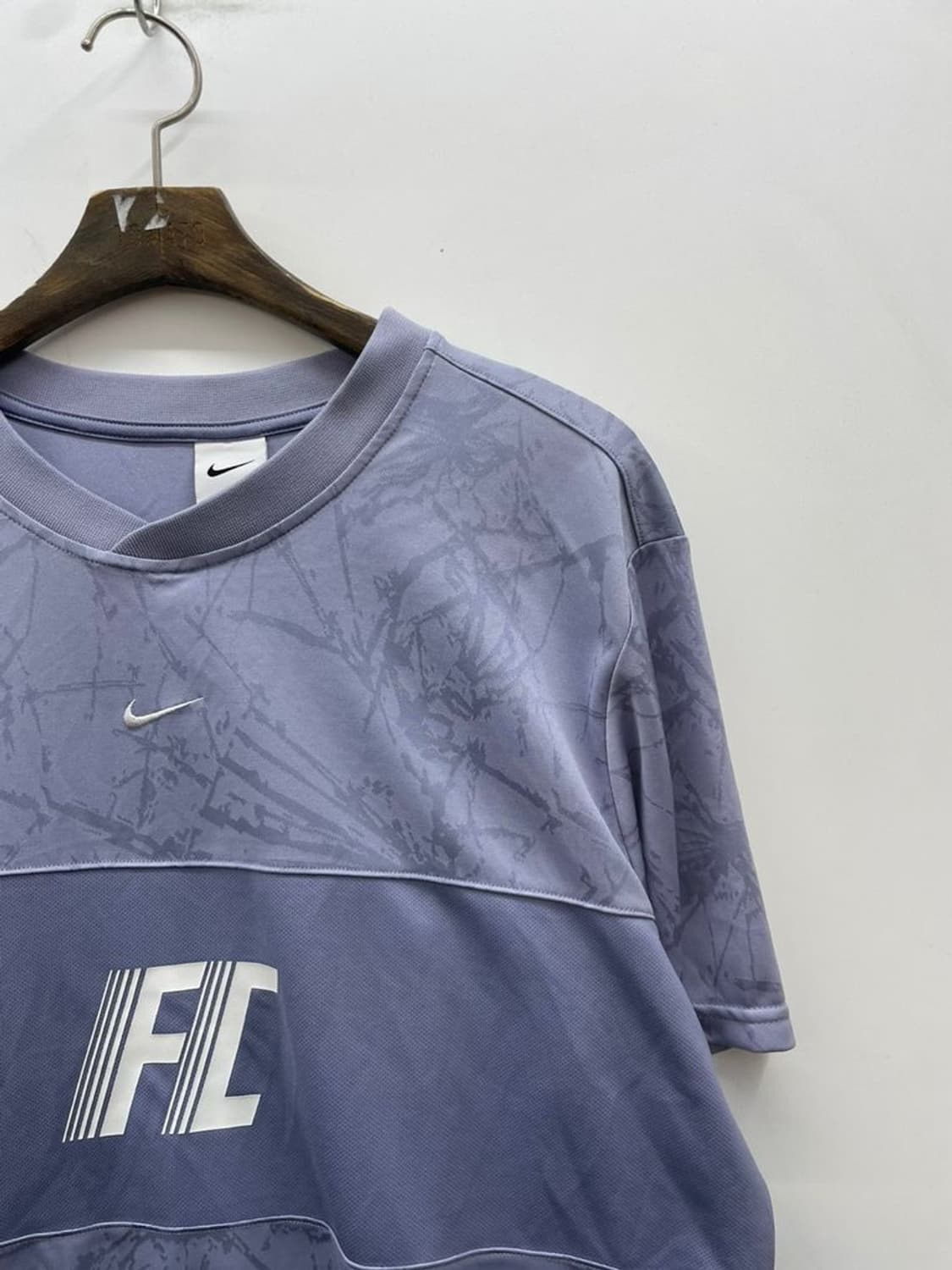 라지 나이키 드라이 핏 F.C. 반팔 저지 오버핏 상품이미지4