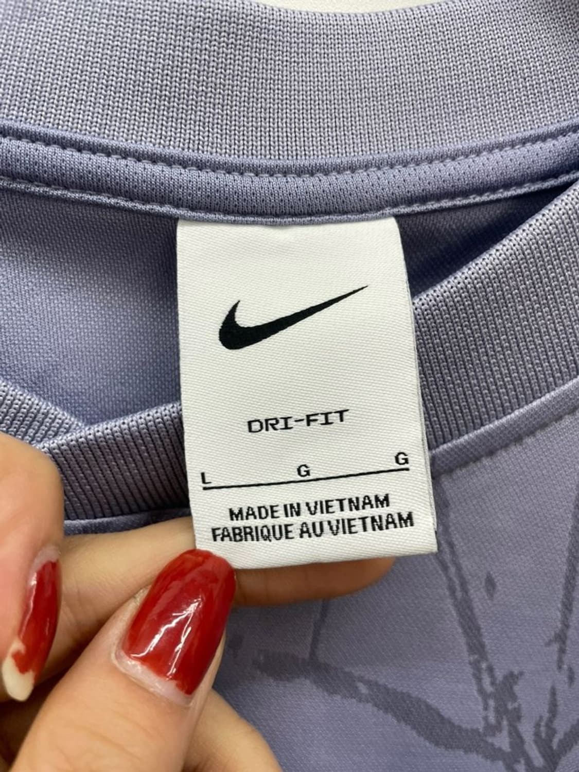 라지 나이키 드라이 핏 F.C. 반팔 저지 오버핏 상품이미지5