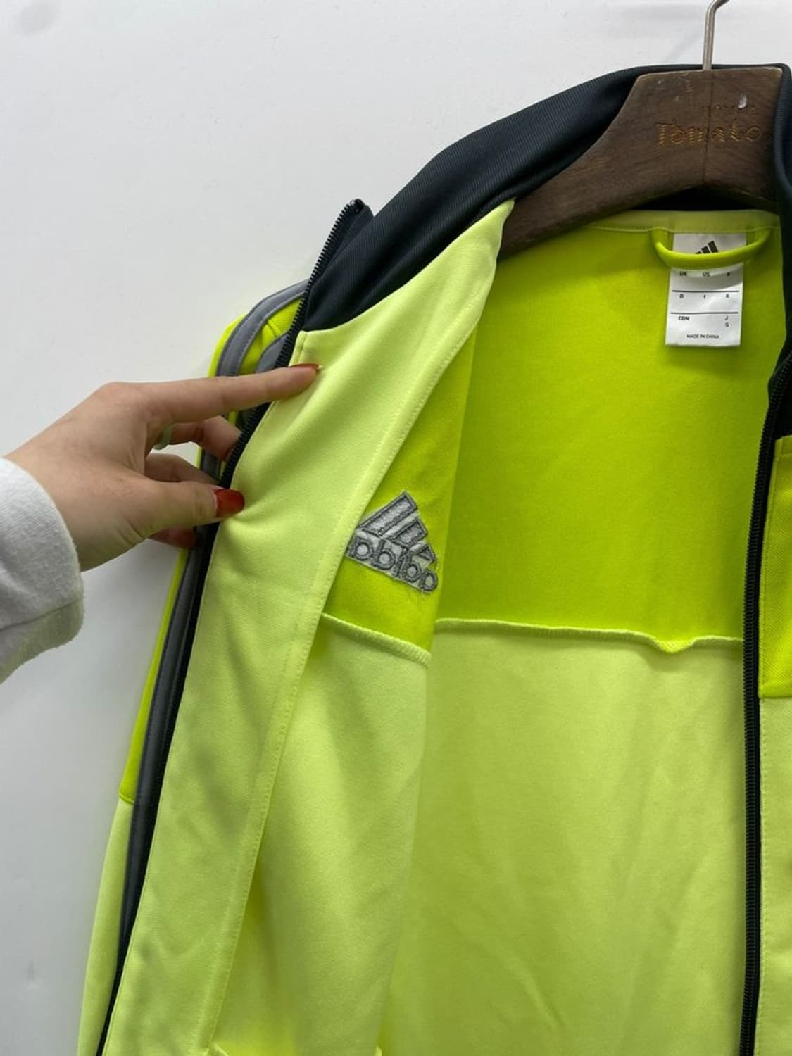 90 아디다스 15시즌 울산현대 트레이닝탑 져지 집업 상품이미지8