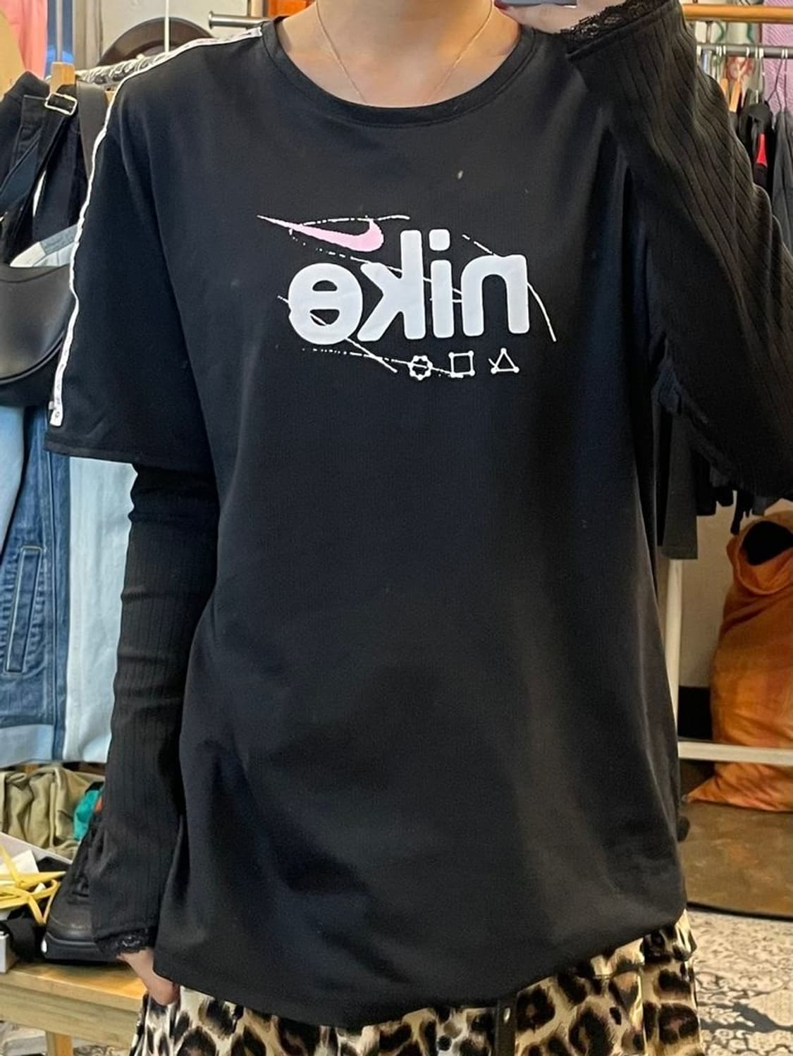 100 나이키 드라이 핏 다이 반팔 기능성웨어 상품이미지1