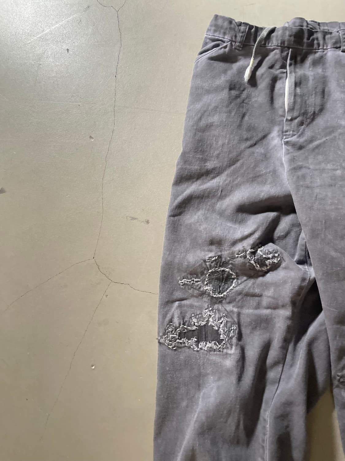 KZ Atelier Distressed Patchwork Dyed PTl 상품이미지3