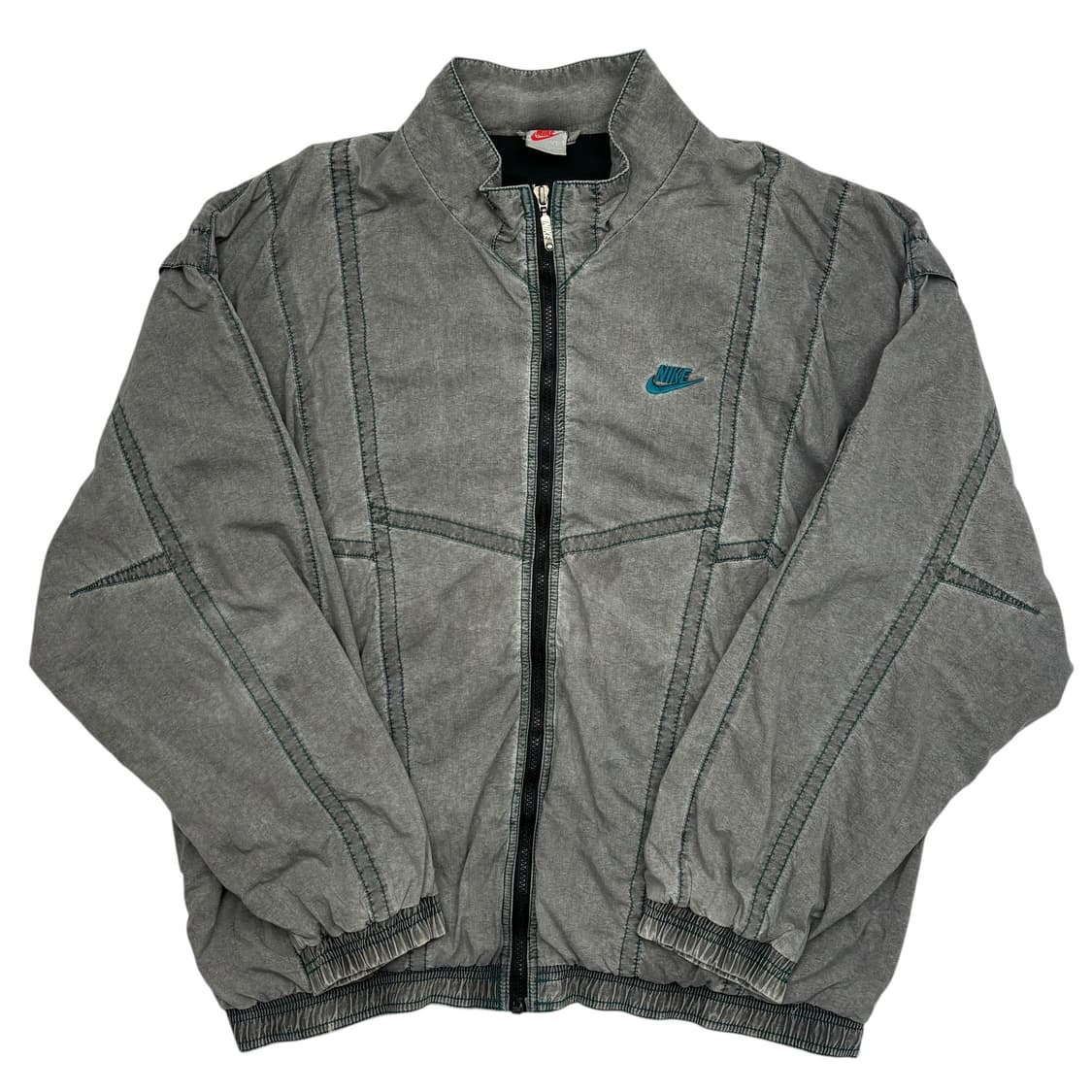90s 나이키 올드스쿨 빅 로고 그레이 바람막이 XL  상품이미지1
