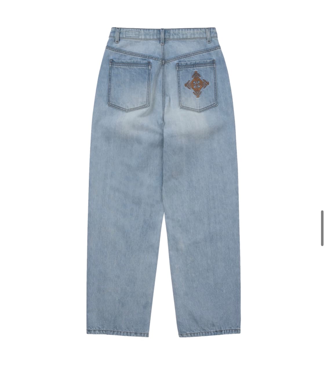 웰빙익스프레스 Embroidered Patch Jeans M 상품이미지2