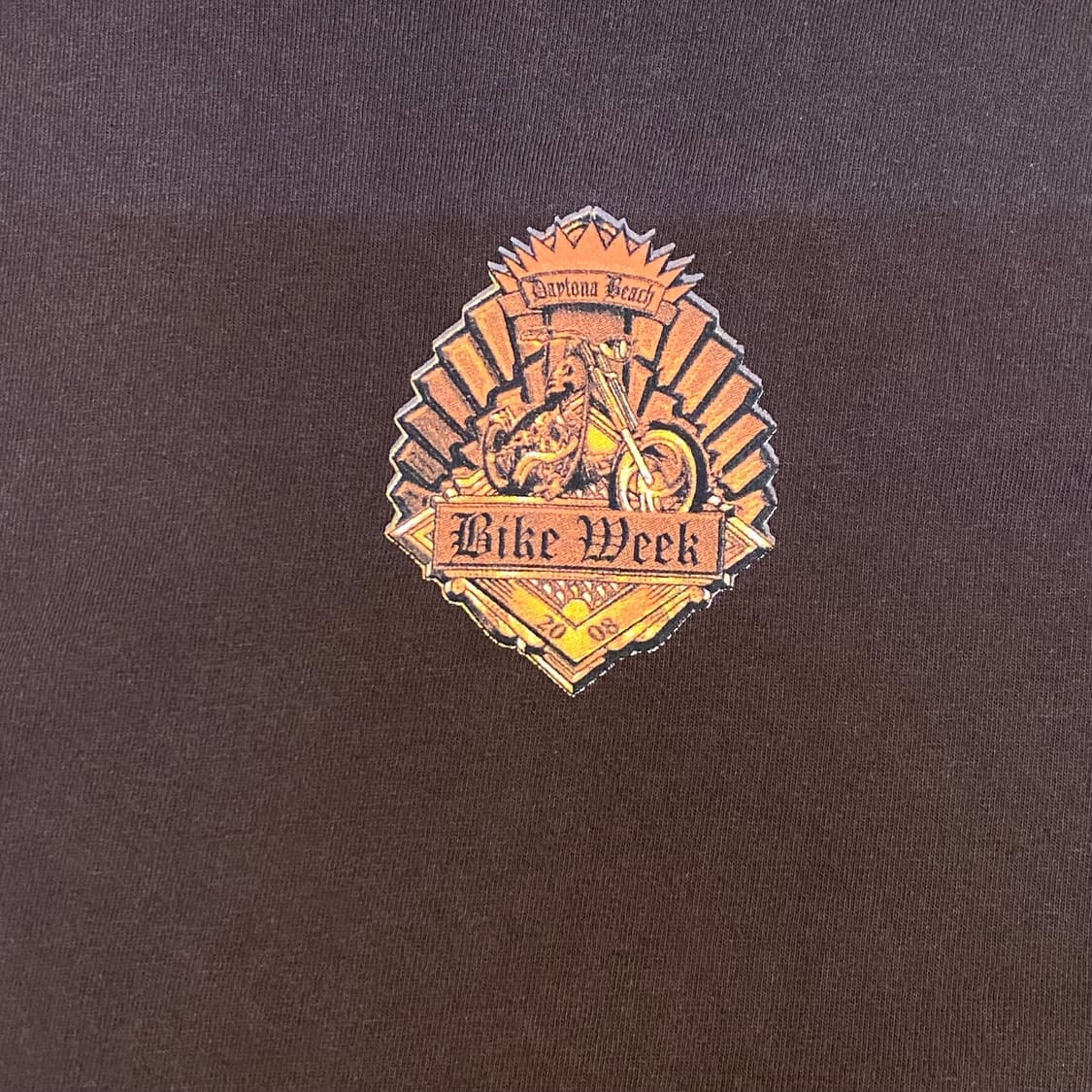 미국 빈티지 바이크위크 프린팅 반팔티 락티셔츠 상품이미지7