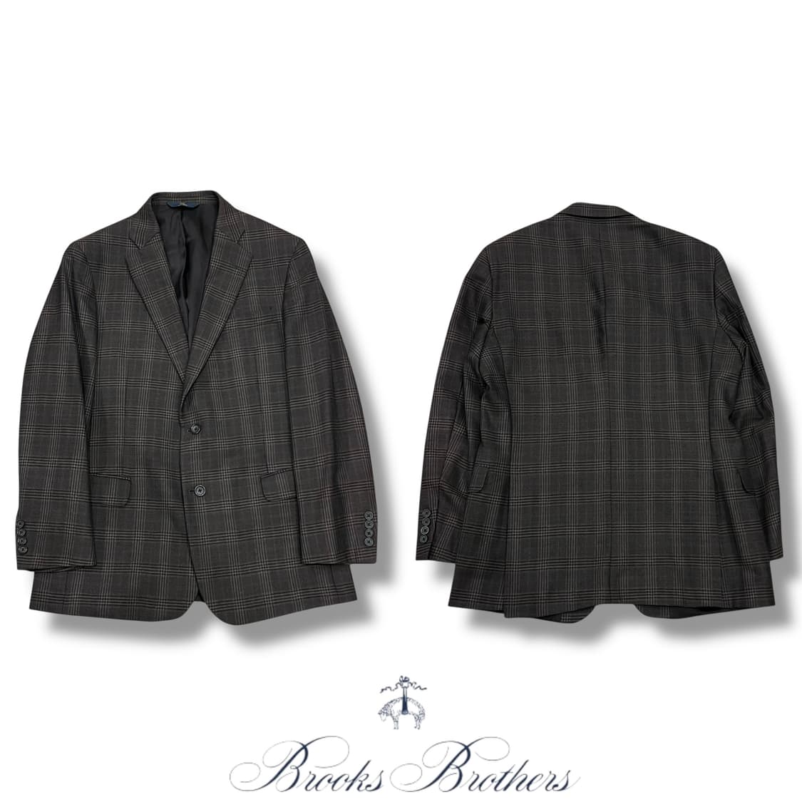 브룩스브라더스 체크 블레이저 s08792 상품이미지1