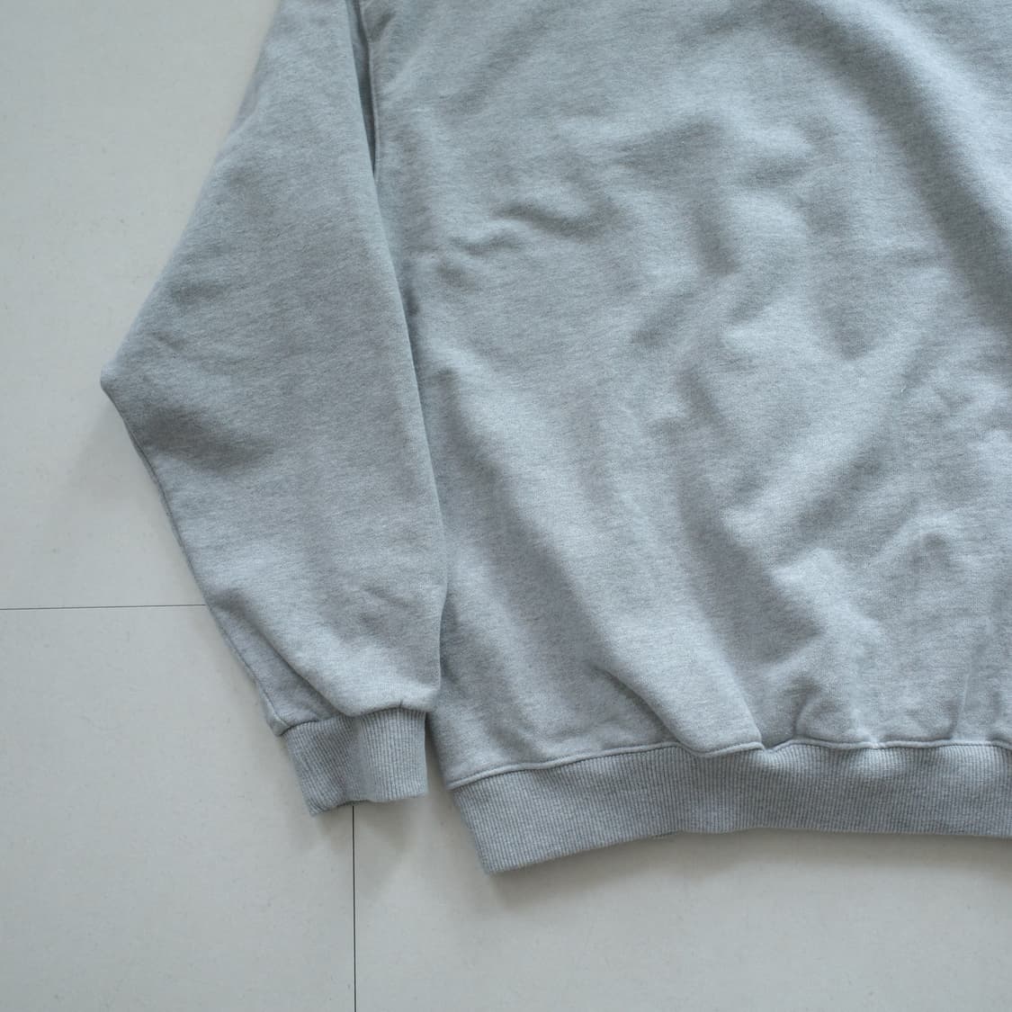 [Deutero] 듀테로 ARMY 후디 멜란지 그레이 (M)-새상품 상품이미지9