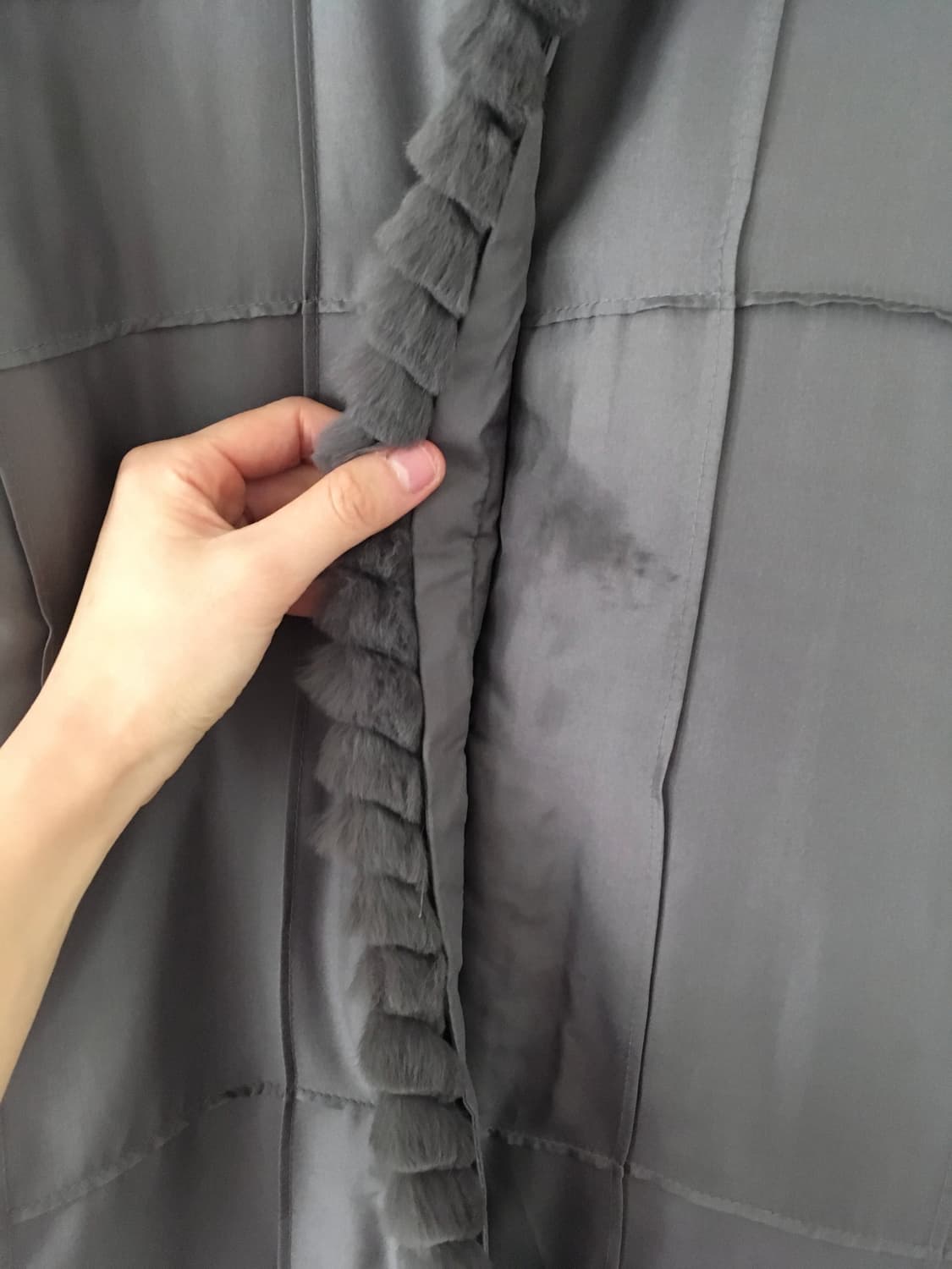 fur trimming padded jacket 상품이미지8