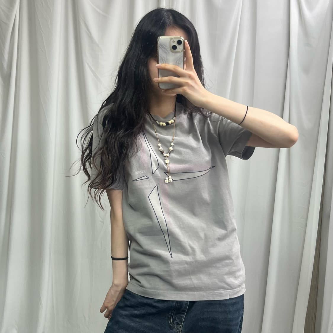 Stone island gray T-shirts 상품이미지2