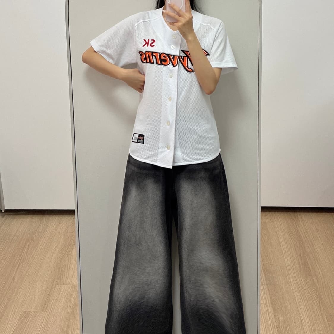 SK와이번스 노마킹 올드 야구 유니폼 상품이미지1