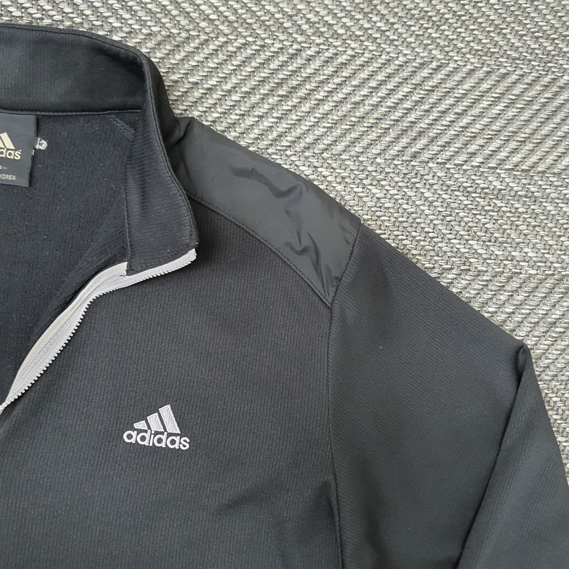 아디다스 반집업 기모 긴팔티 남자105 상품이미지3