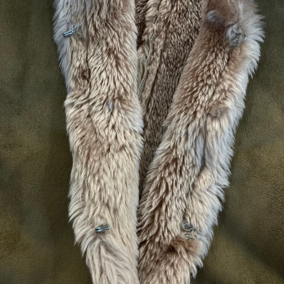 VTG 빈티지 스웨이드 무스탕 퍼자켓 상품이미지4