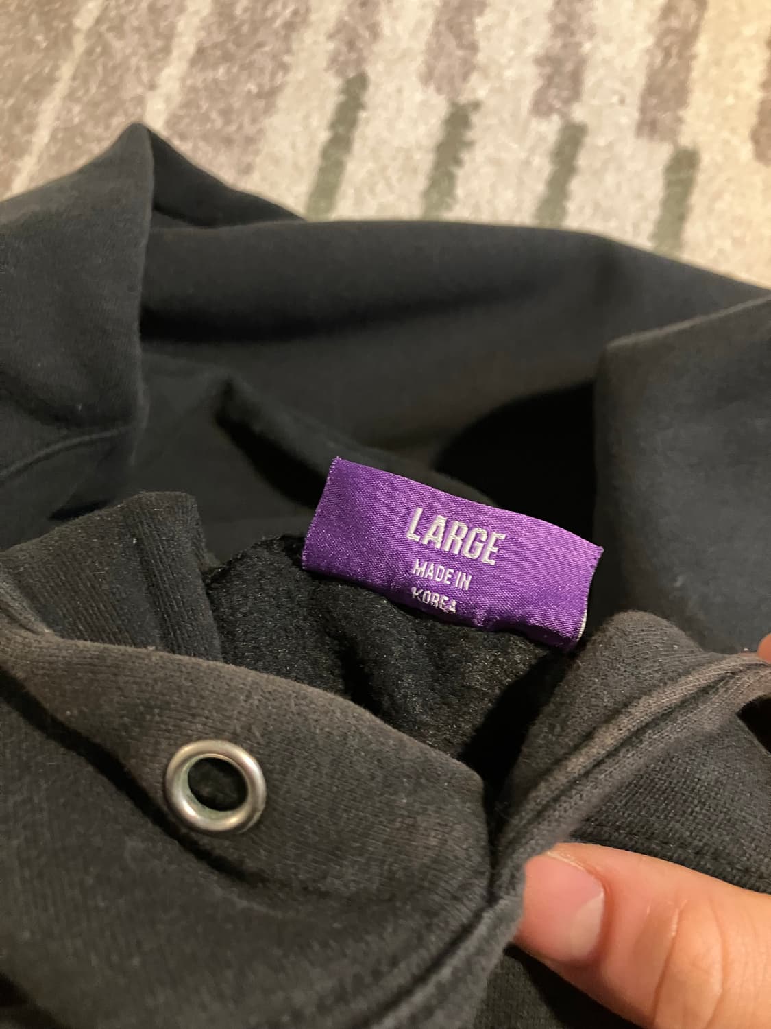 라브로스 추파춥스 후드티 블랙 L 상품이미지4