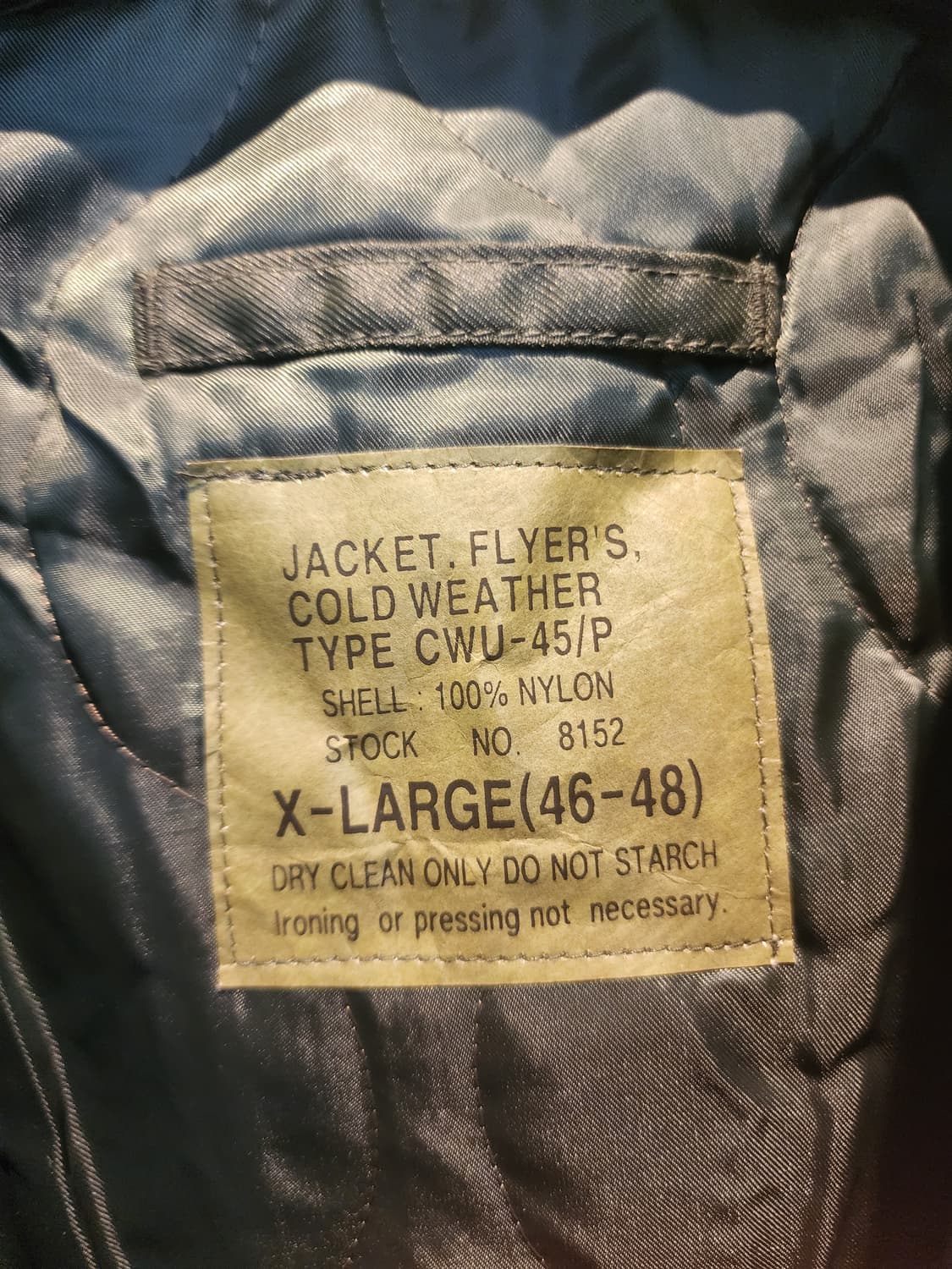 CWU-45P Flight Jacket 상품이미지4