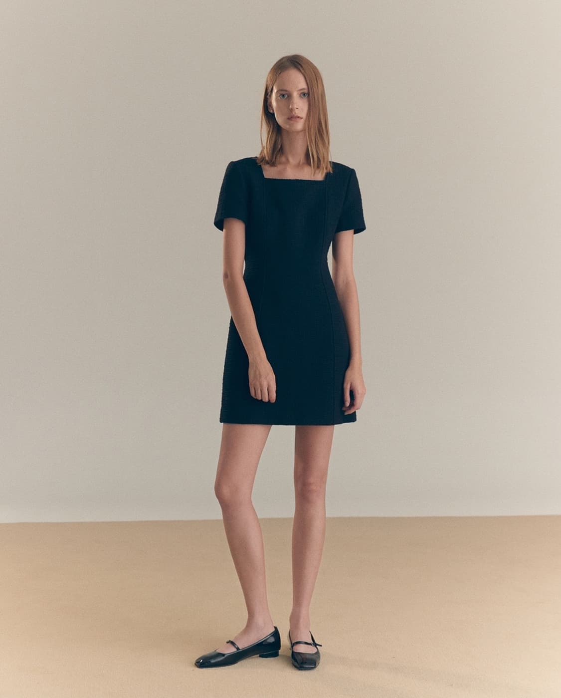 (2) 시에 아그네스 트위드 미니 드레스 상품이미지2