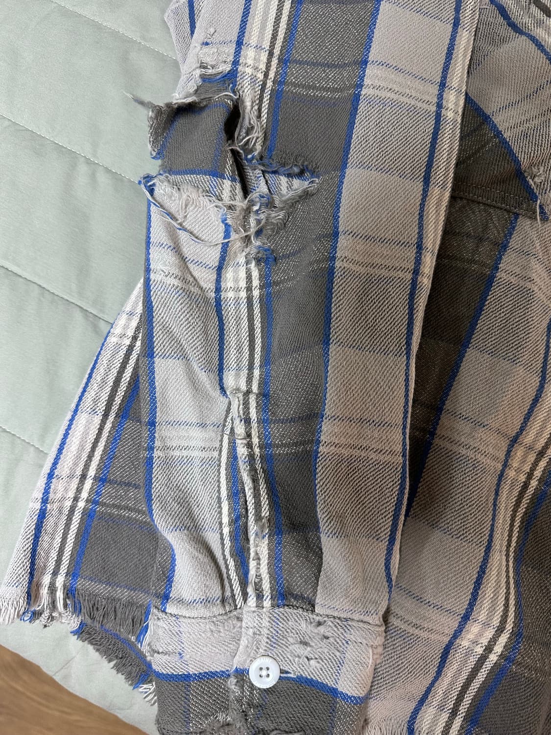 Saint Michael X Academy 플란넬 셔츠 상품이미지5