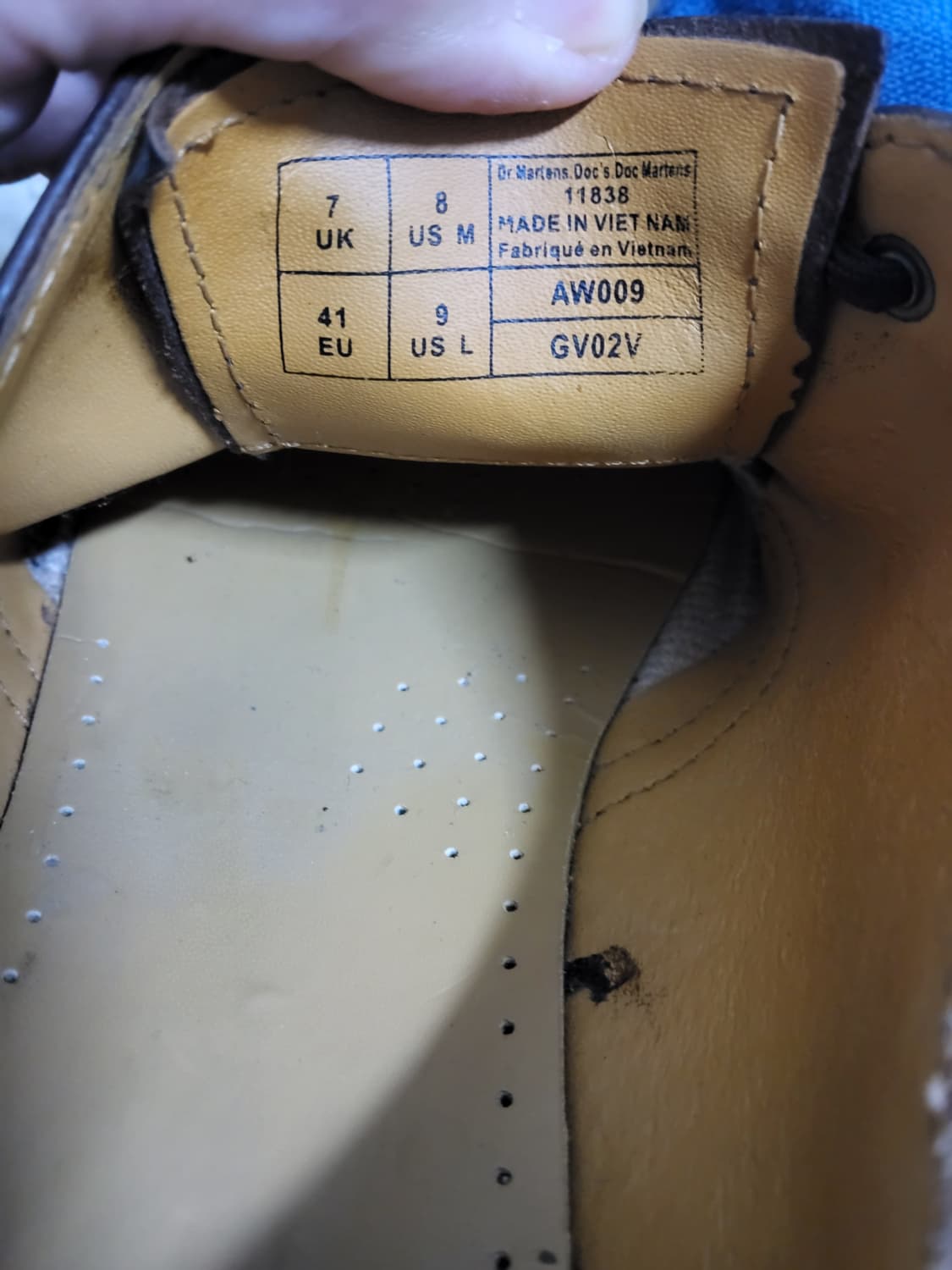 닥터마틴1461 모델 3홀 크레이지호스 260 상품이미지2