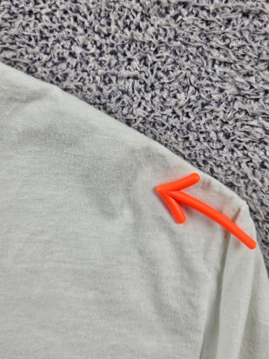 8~90's USA HEF-T 싱글 스티치 롱 슬리브 (XL)/11128 상품이미지5