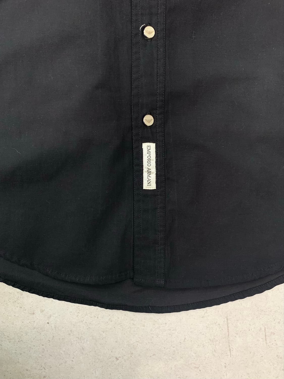 Armani 알마니 블랙 셔츠 상품이미지3