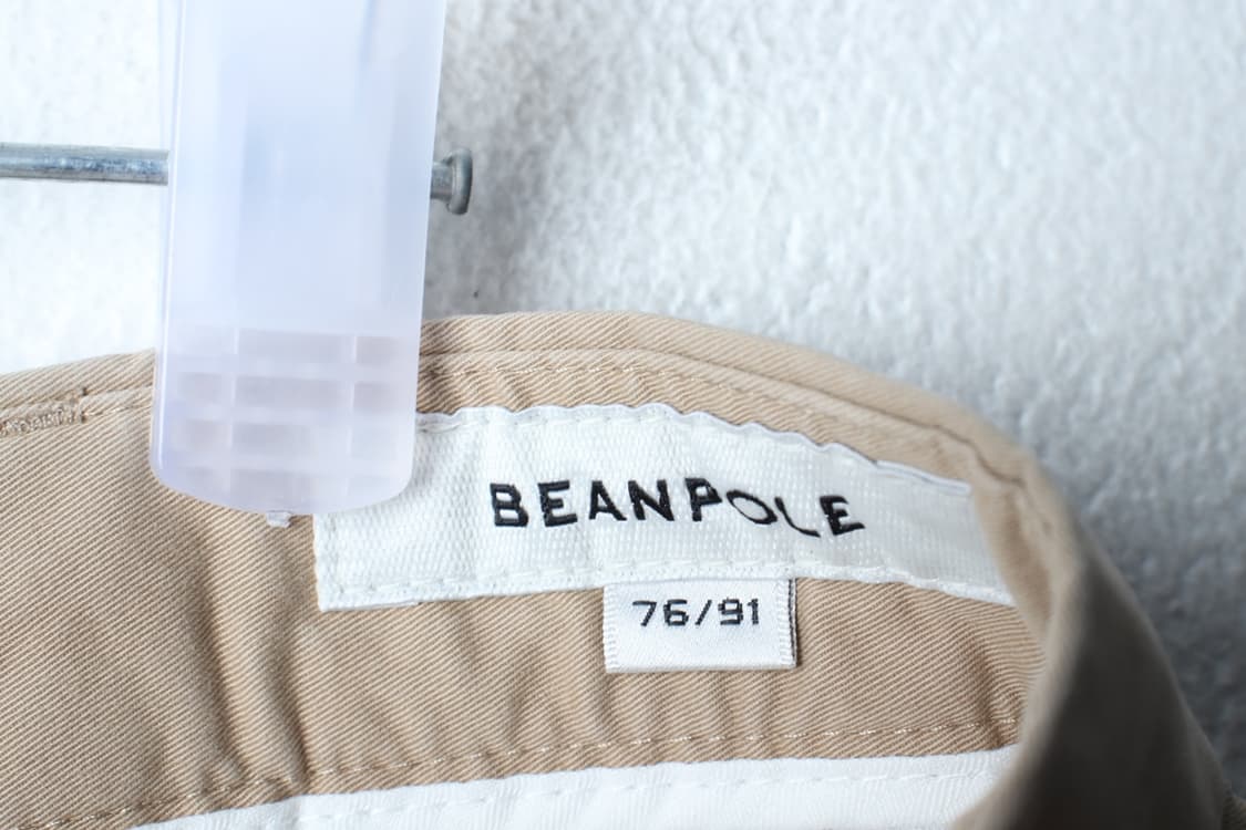 (M-L) 빈폴 반바지 팬츠 베이지 면 아메카지-P9947 상품이미지6
