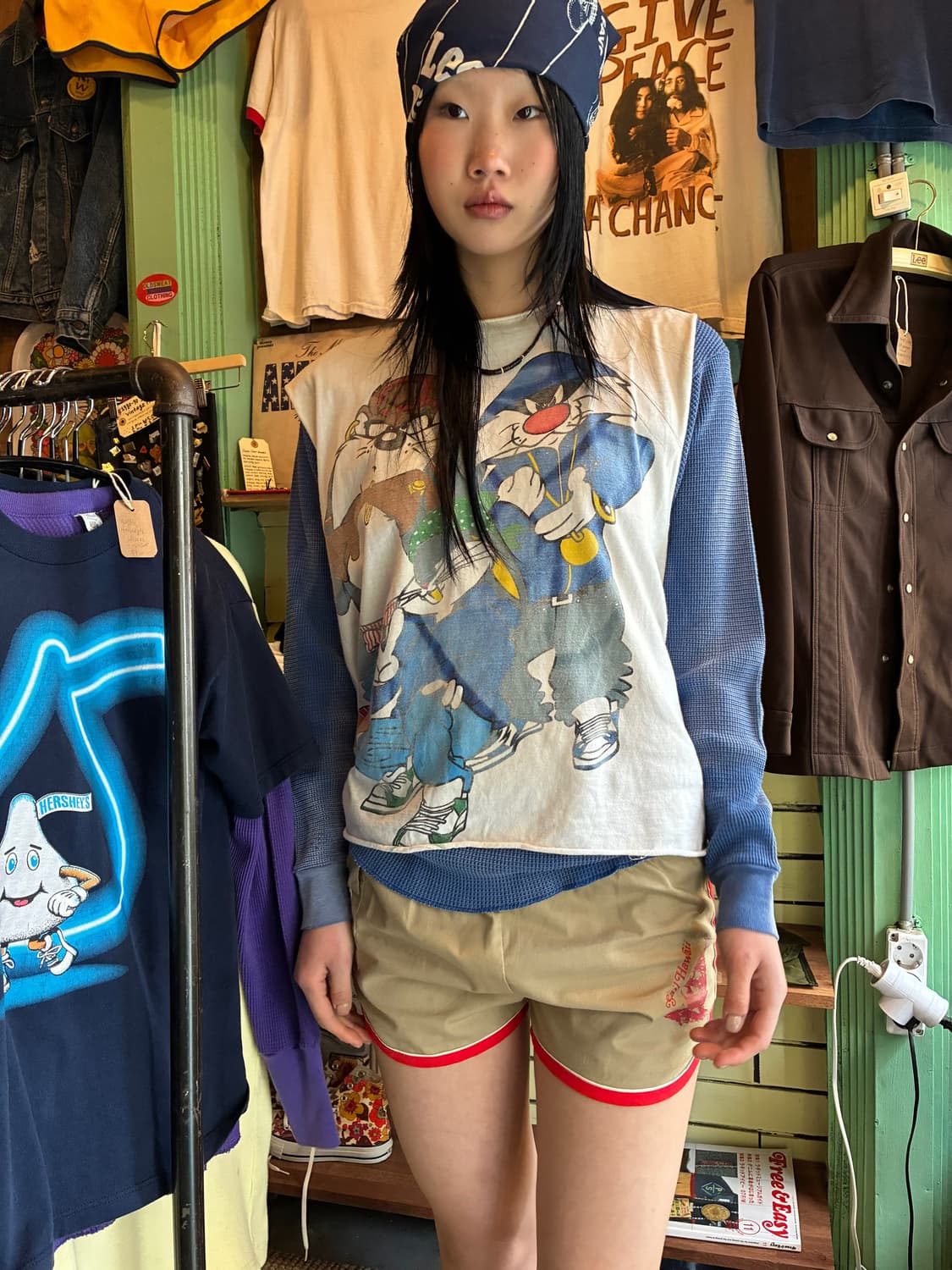 90s Looney Tunes CutOf  Sleeveless 상품이미지1