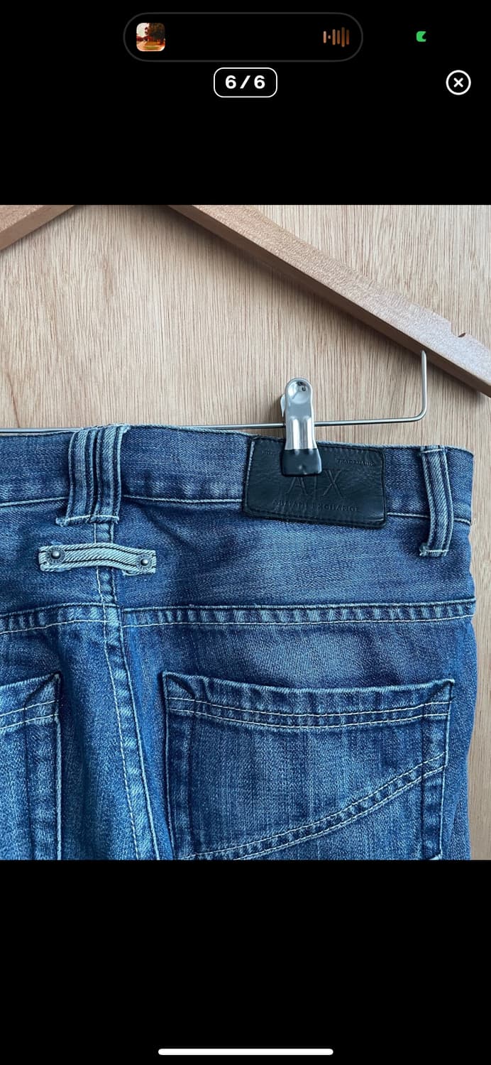 아르마니 익스체인지 워시드 데님 팬츠 상품이미지6