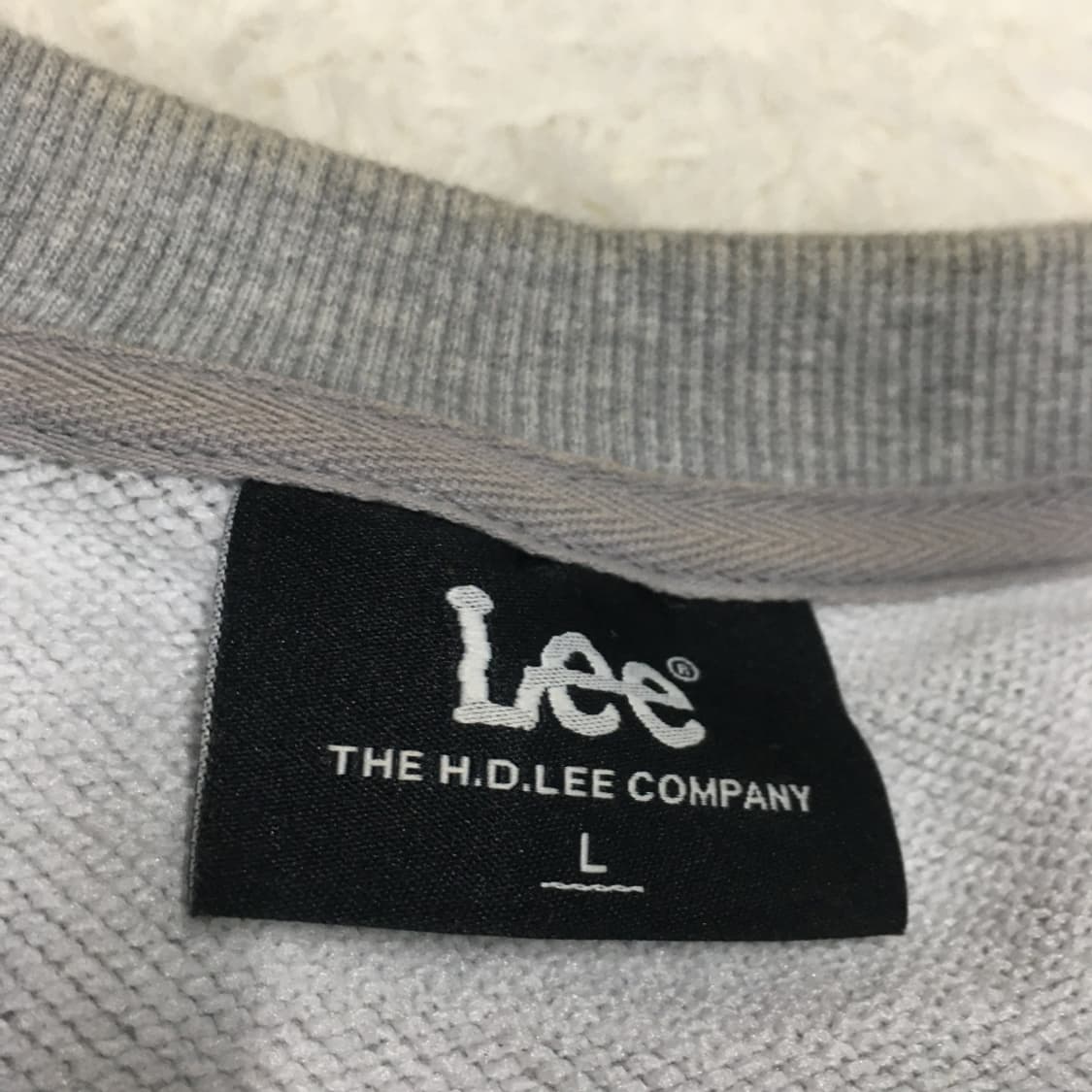 리 빅로고 맨투맨 CC31 상품이미지2