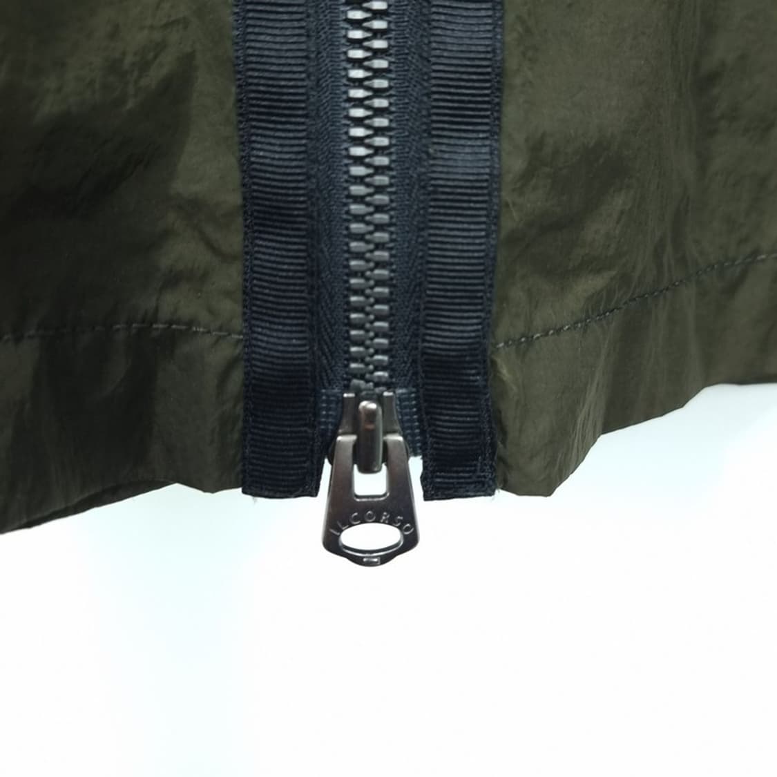 [일꼬르소] 투포켓 나일론 집업 자켓 올리브 카키 M20264 상품이미지5