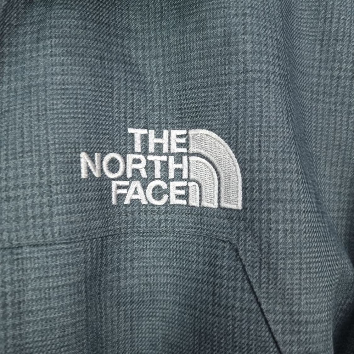 [노스페이스] 로고 자수 체크 패턴 후드 바람막이 자켓 M18751 상품이미지6