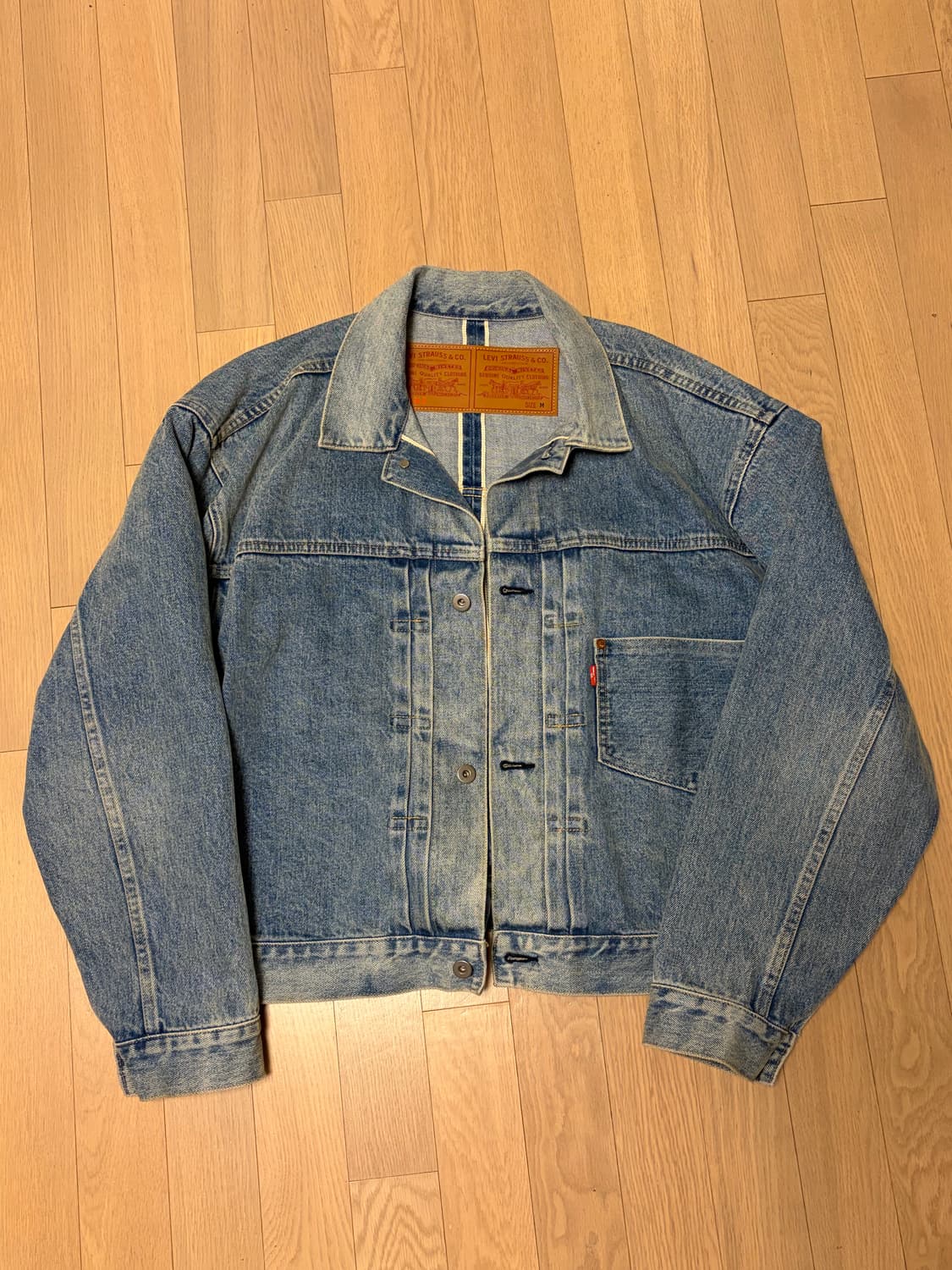 리바이스 x 빔즈 데님자켓 [M] 상품이미지2