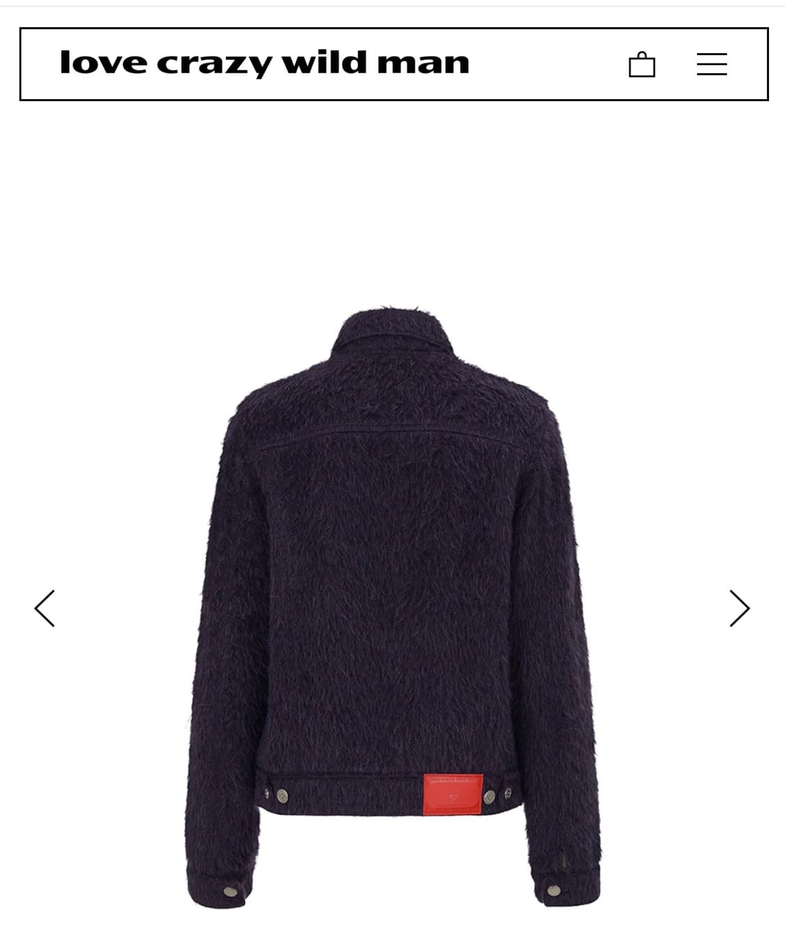 [LOVE CRAZY WILD MAN] TRUCKER JACKET 상품이미지7