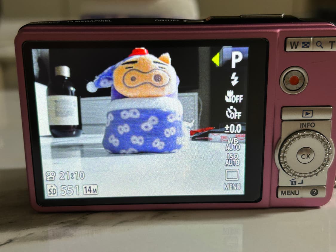 바로사용가능) 올림푸스 뮤7050 핑크디카 상품이미지3