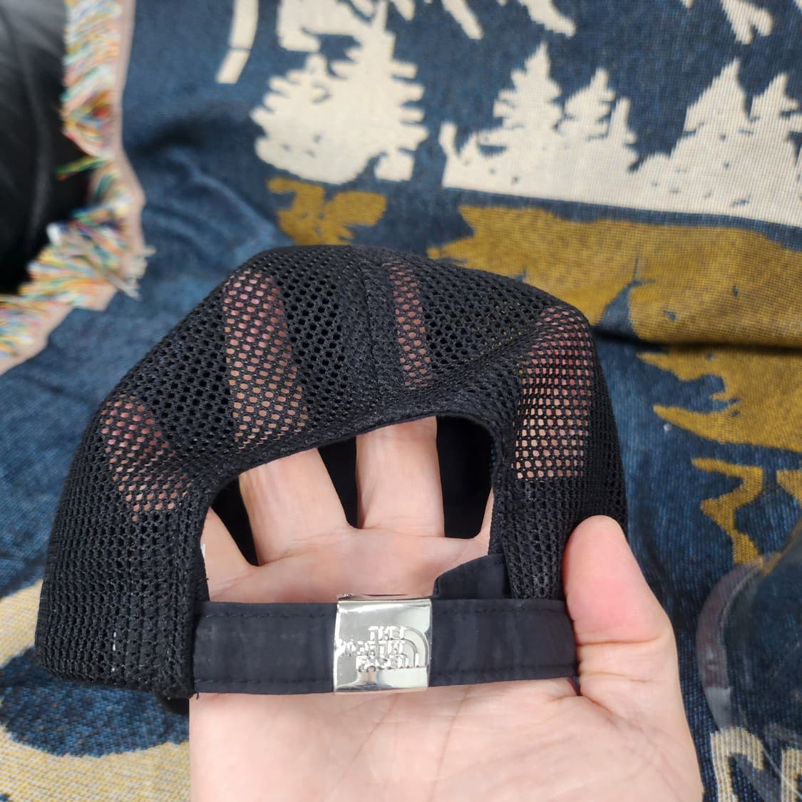 노스페이스 블랙 메쉬캡 58cm 상품이미지3