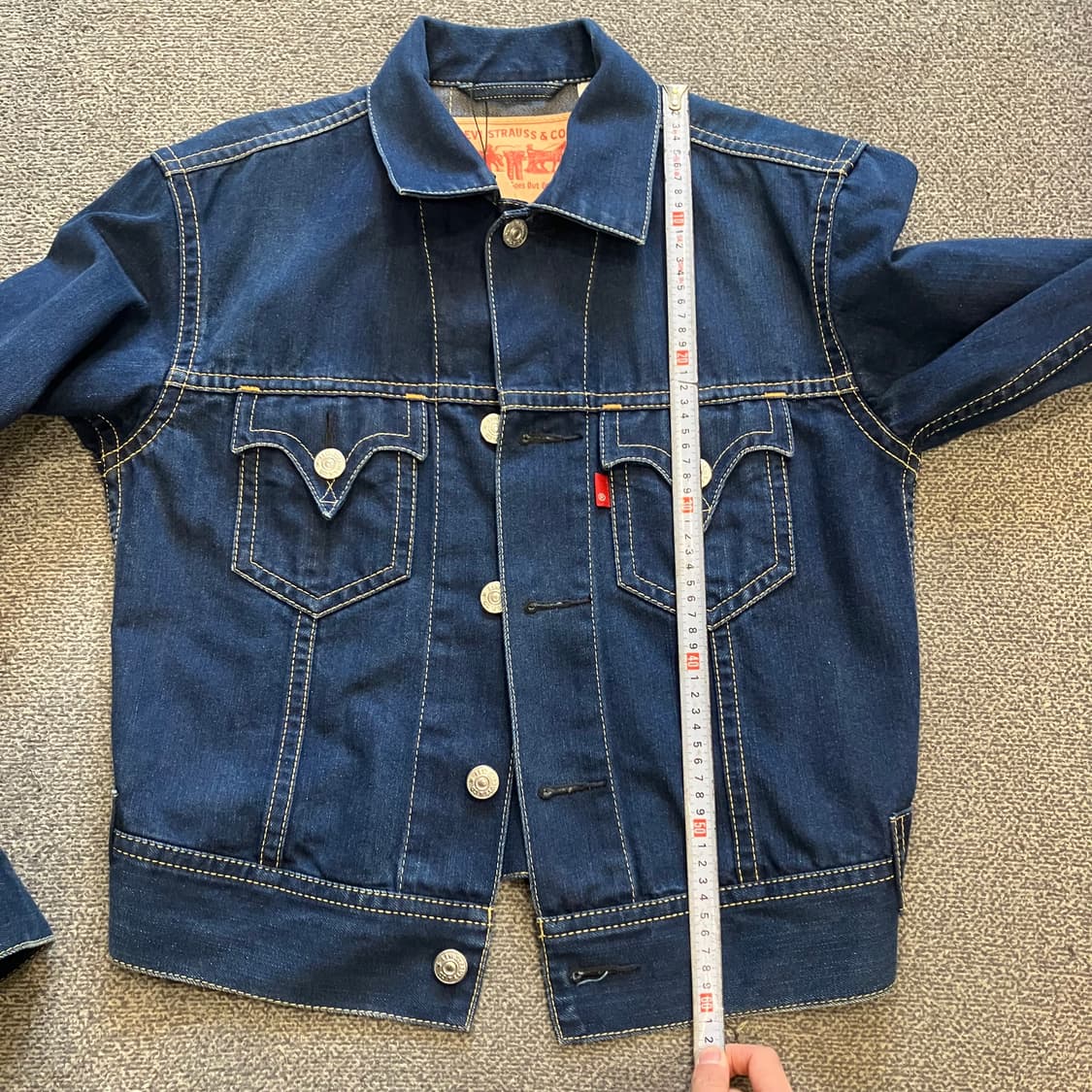 246 리바이스 타입1 데님 청자켓 상품이미지5