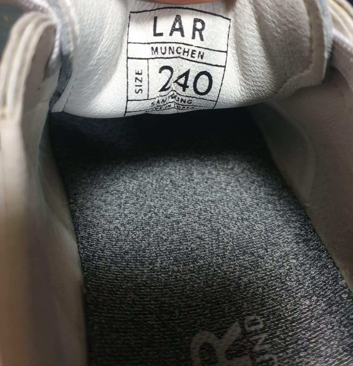 LAR 뮌헨 화이트 스니커즈 (240) 상품이미지7