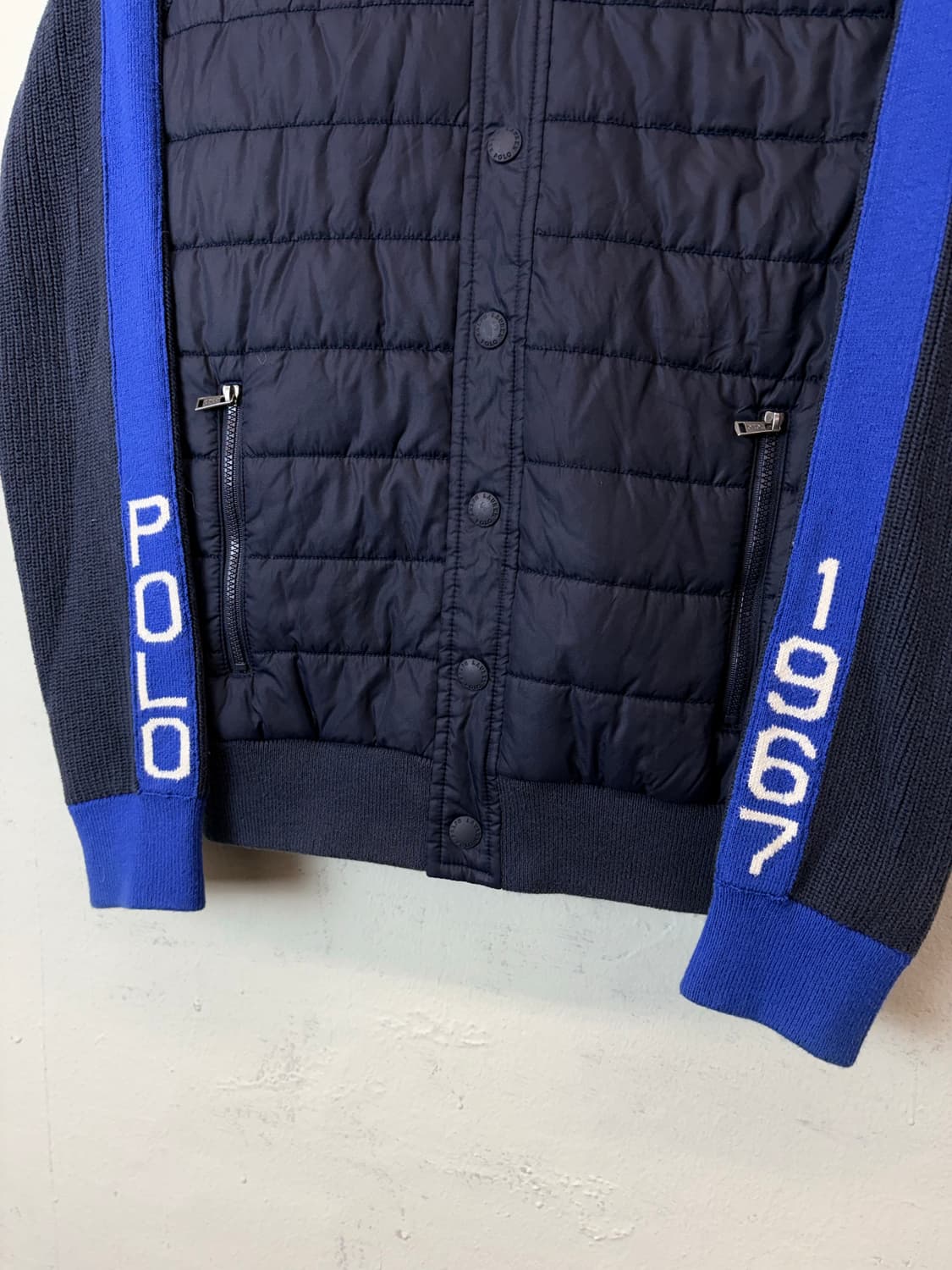 폴로랄프로렌 보이즈 경량 퀼팅 니트 자켓 상품이미지4