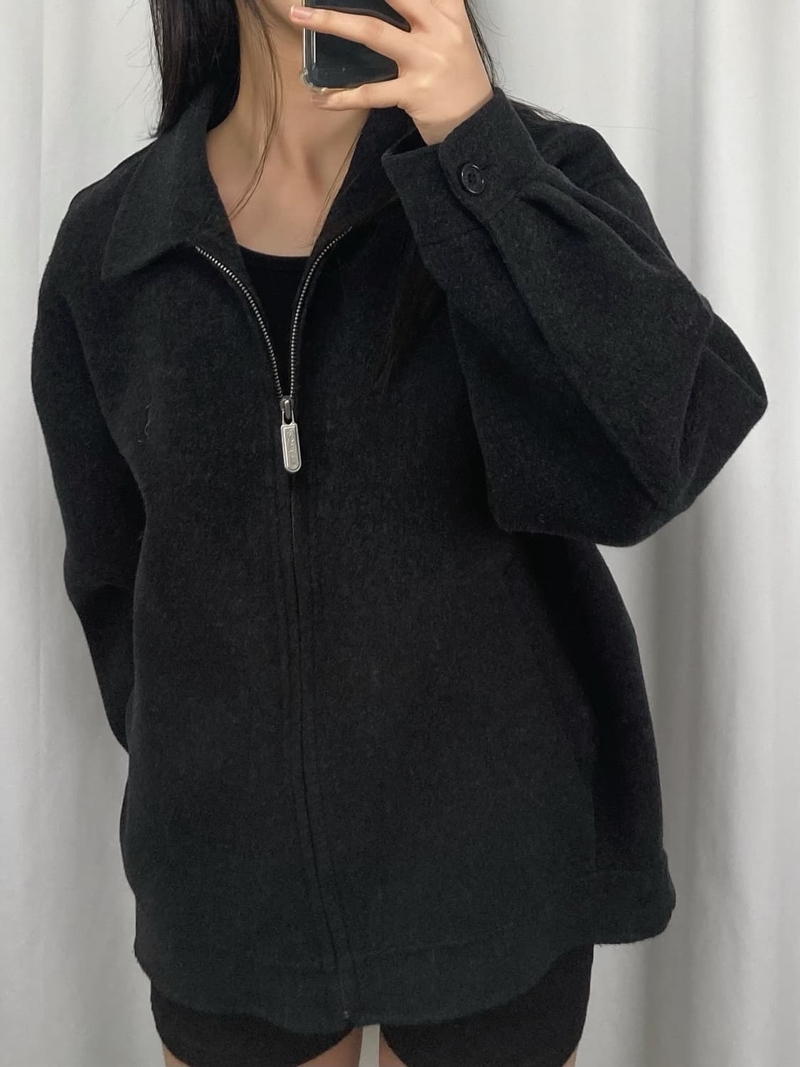 입생로랑 울 블루종 자켓 상품이미지1