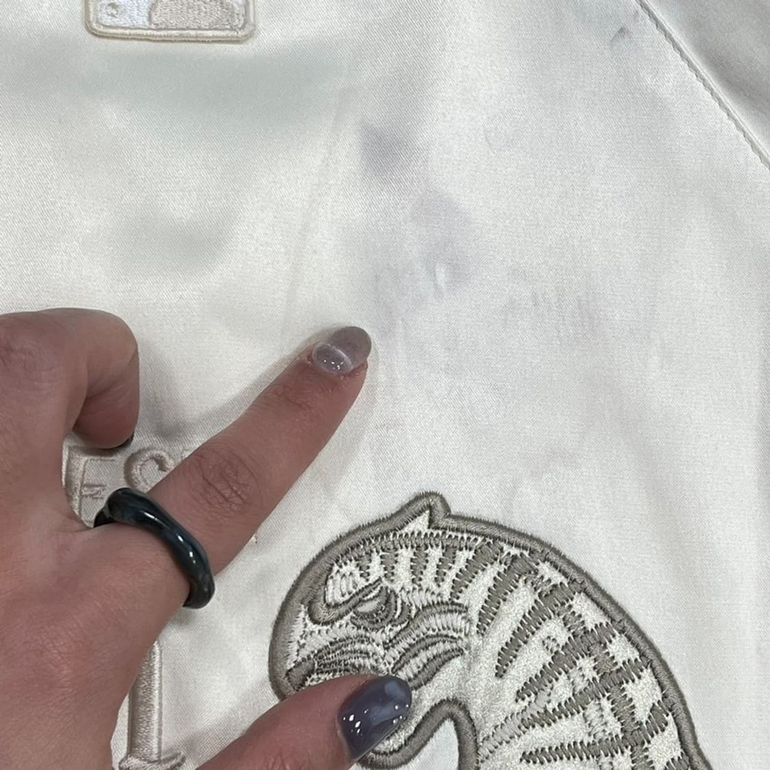 MLB 타이거 자수 블루종 v0893 상품이미지7