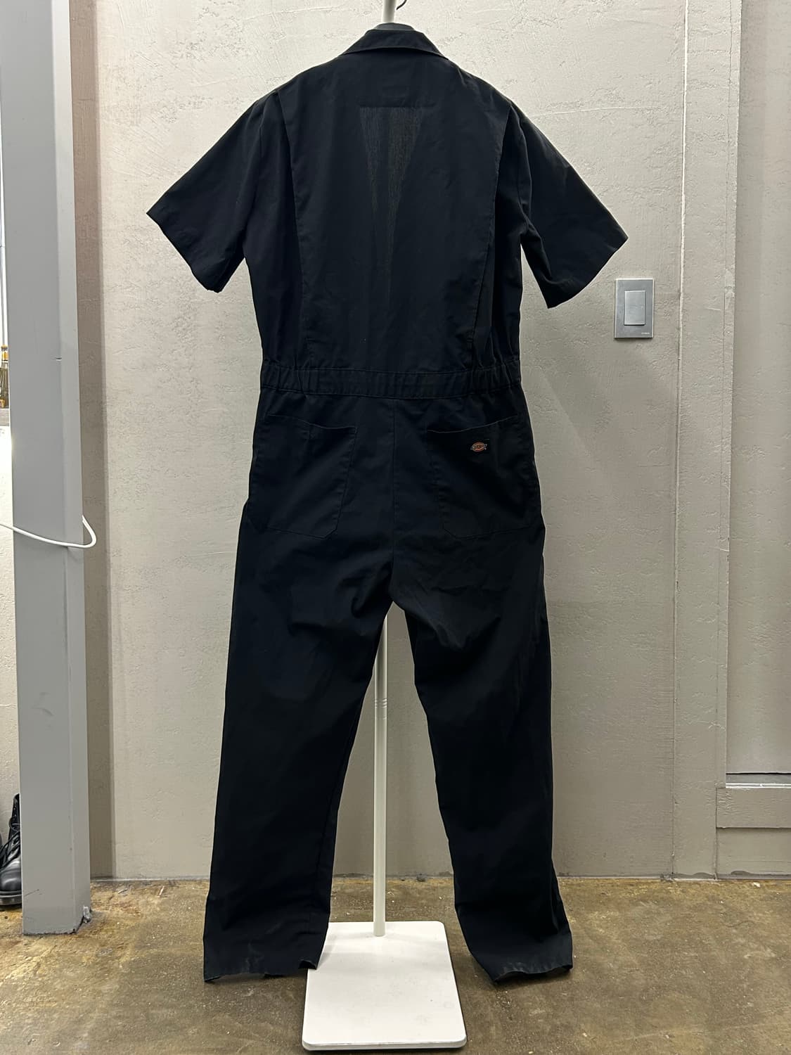 Dickies 디키즈 블랙 반팔 점프수트 상품이미지3