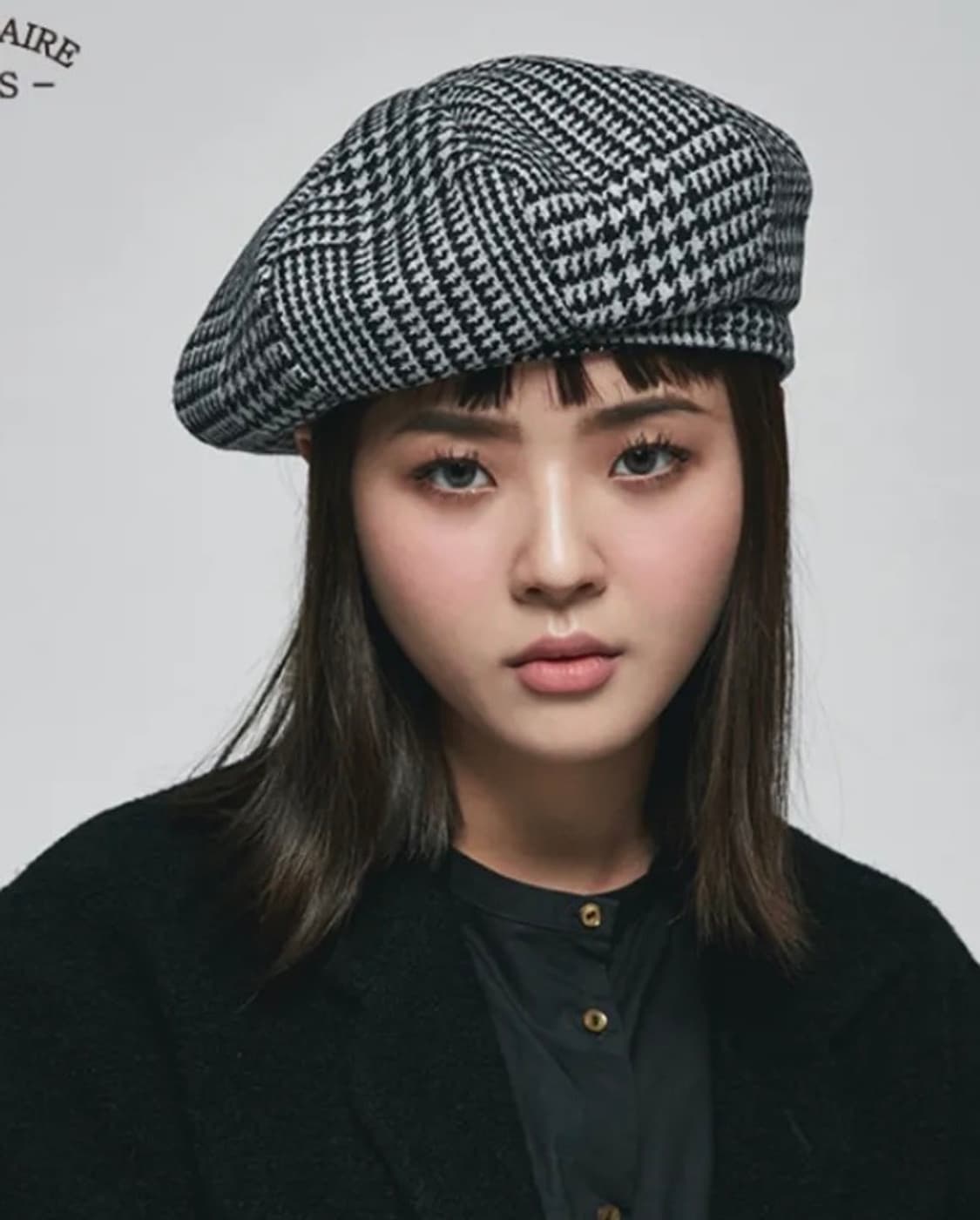 MILLIONAIRE HATS & CO 밀리어네어 햇/글렌체크 베레모 상품이미지2