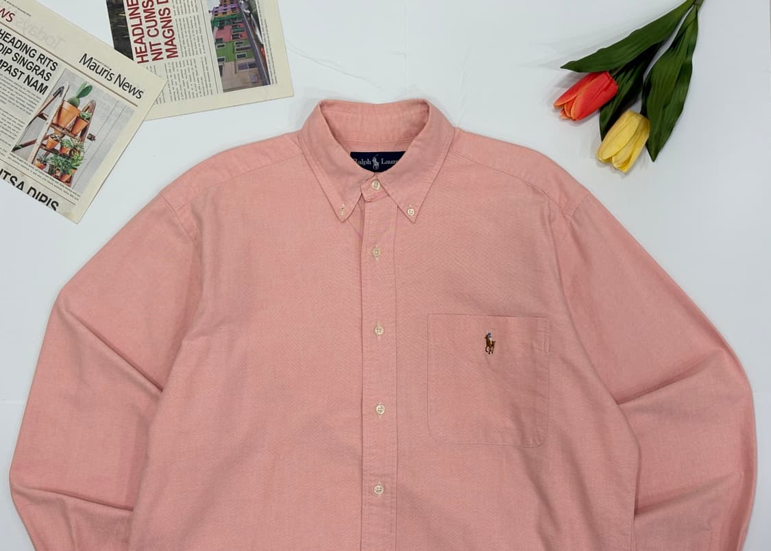 Polo 폴로랄프로렌 핑크 셔츠 상품이미지2