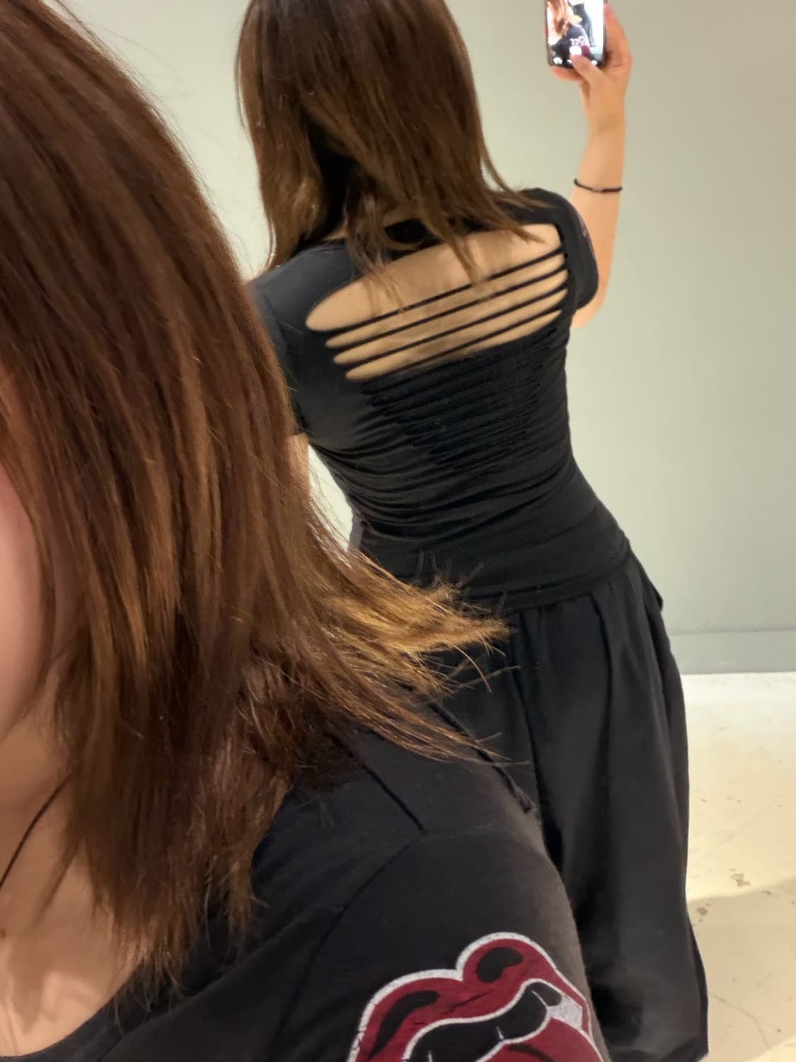 back damage union jack heart top 상품이미지4