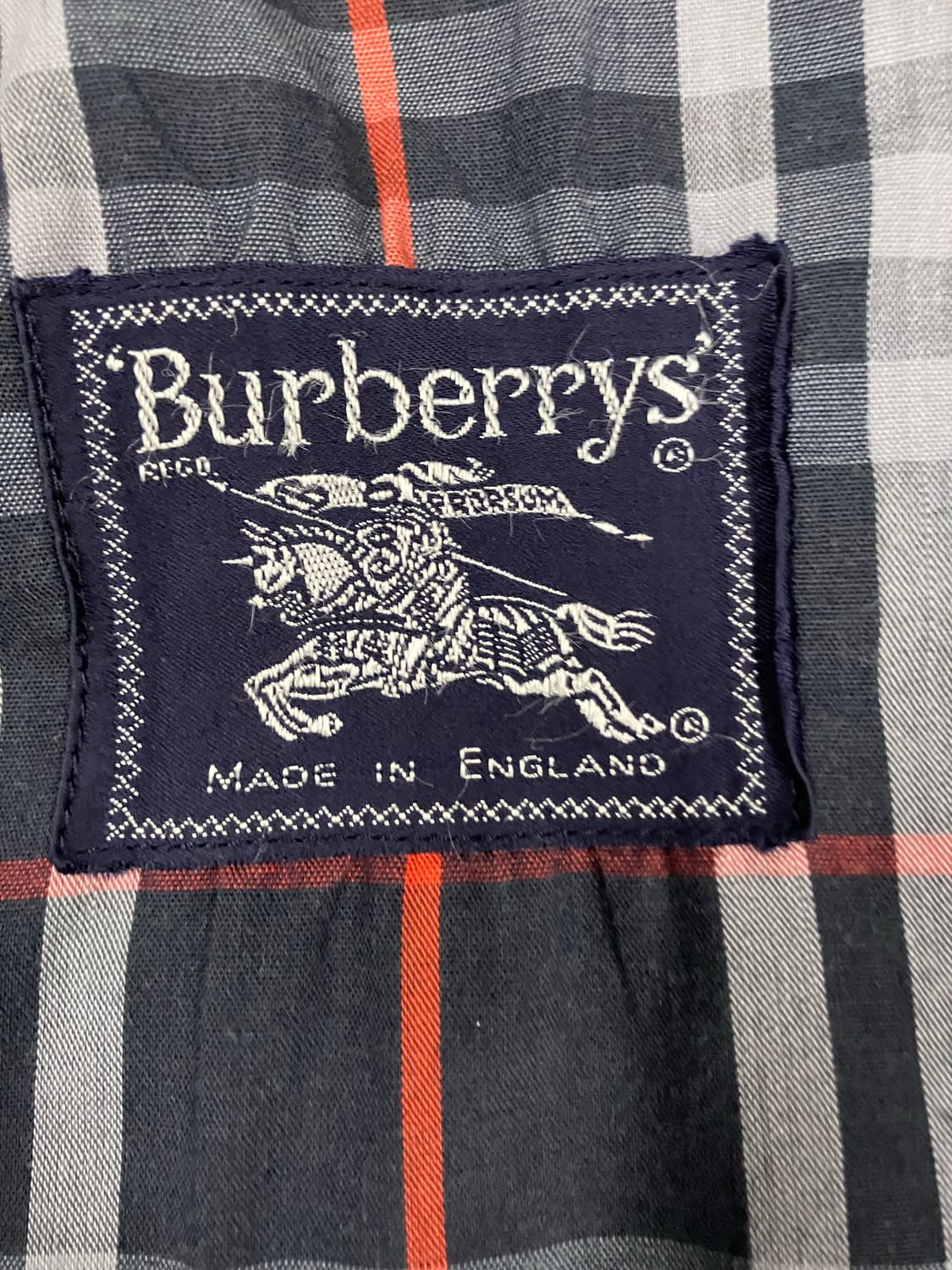 버버리 하늘색 바람막이 봄버 자켓 L 상품이미지7