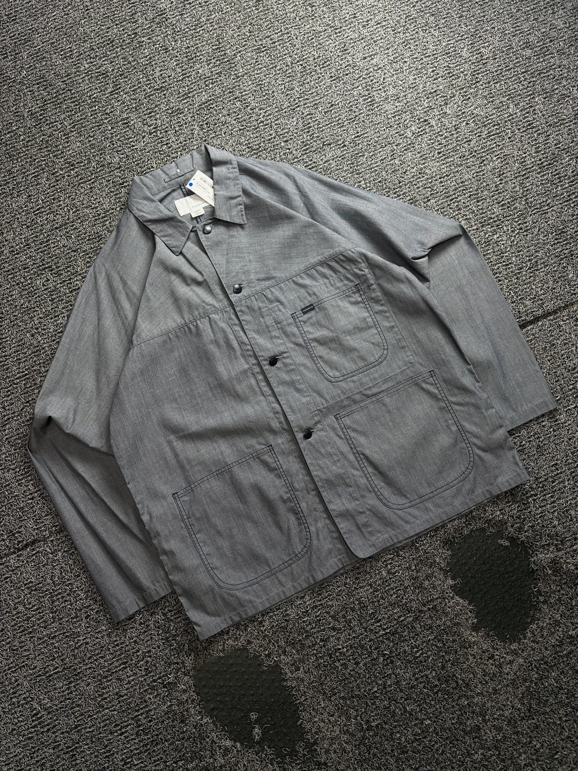 (새상품) 나나미카 커버올 샴브레이 워크 자켓 3872 상품이미지1