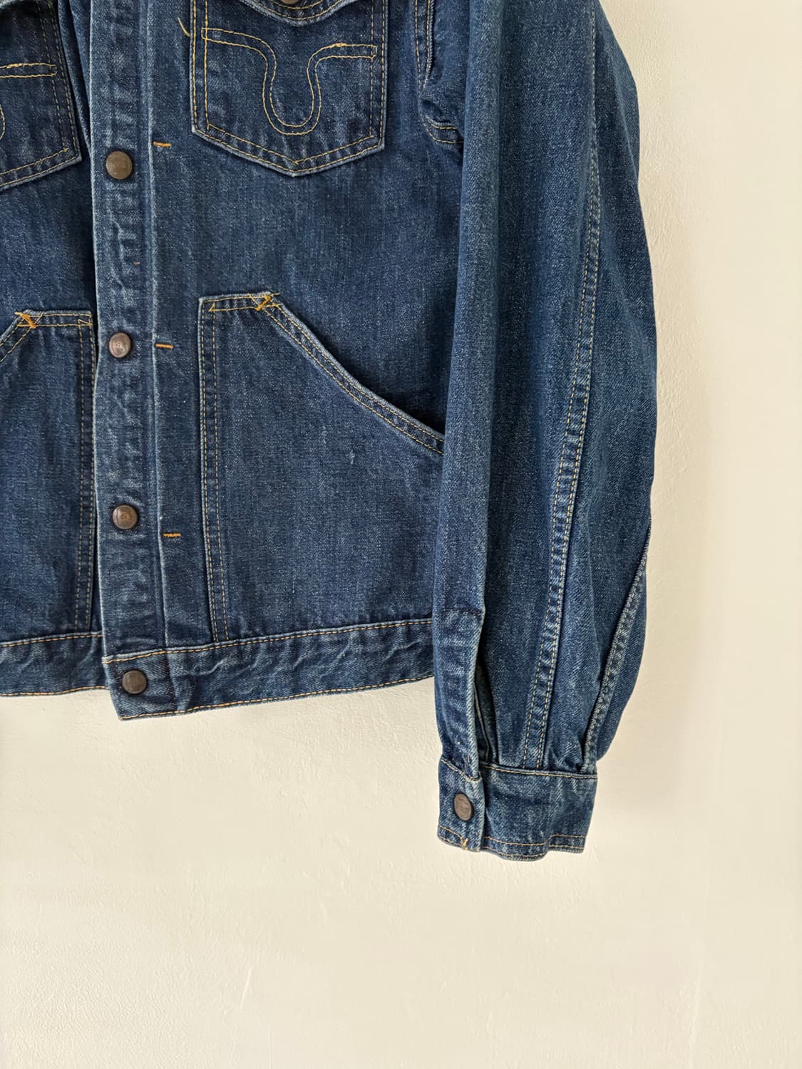 70's Big smith  Denim western jacket.  상품이미지3