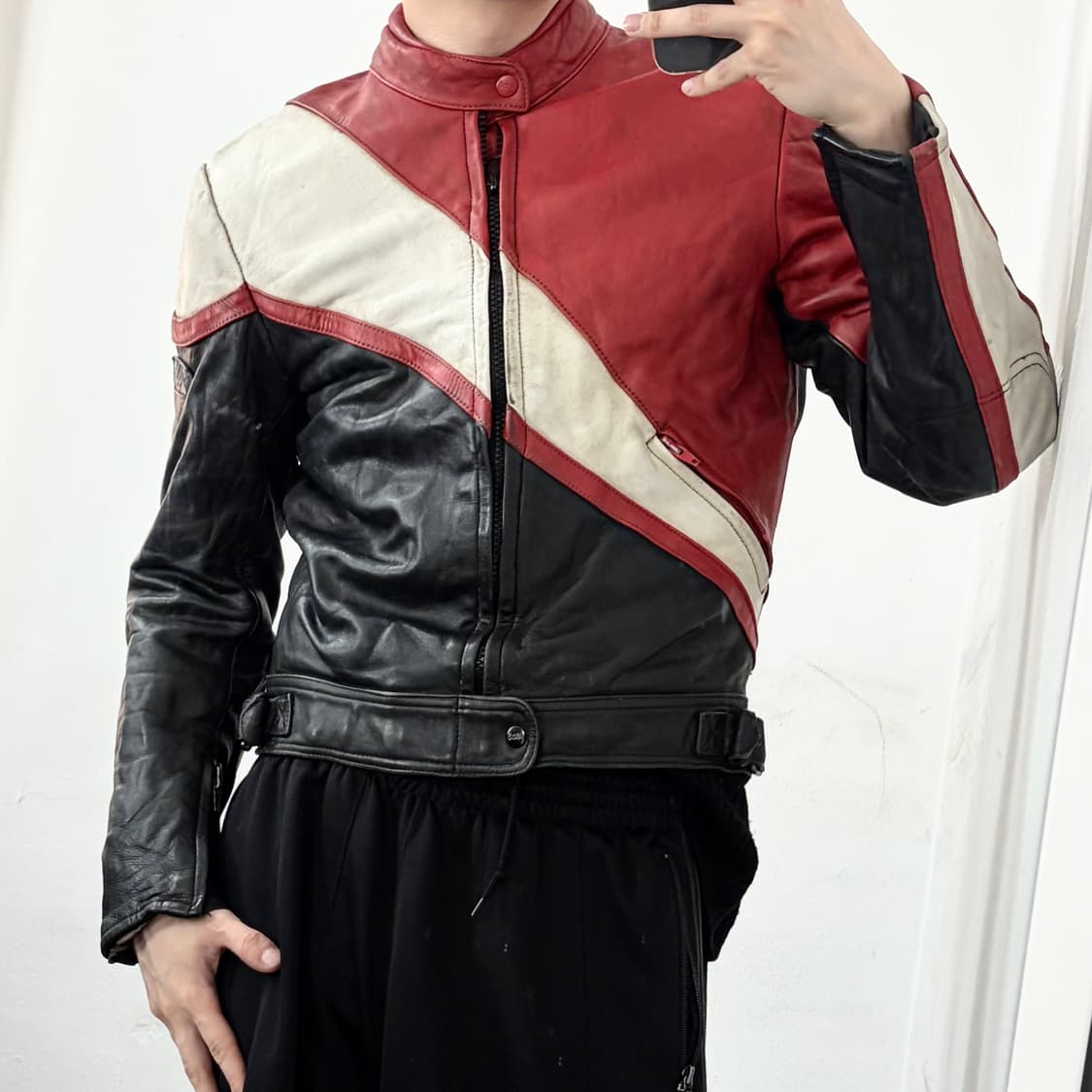 Polo 소가죽 레이싱 자켓 상품이미지2