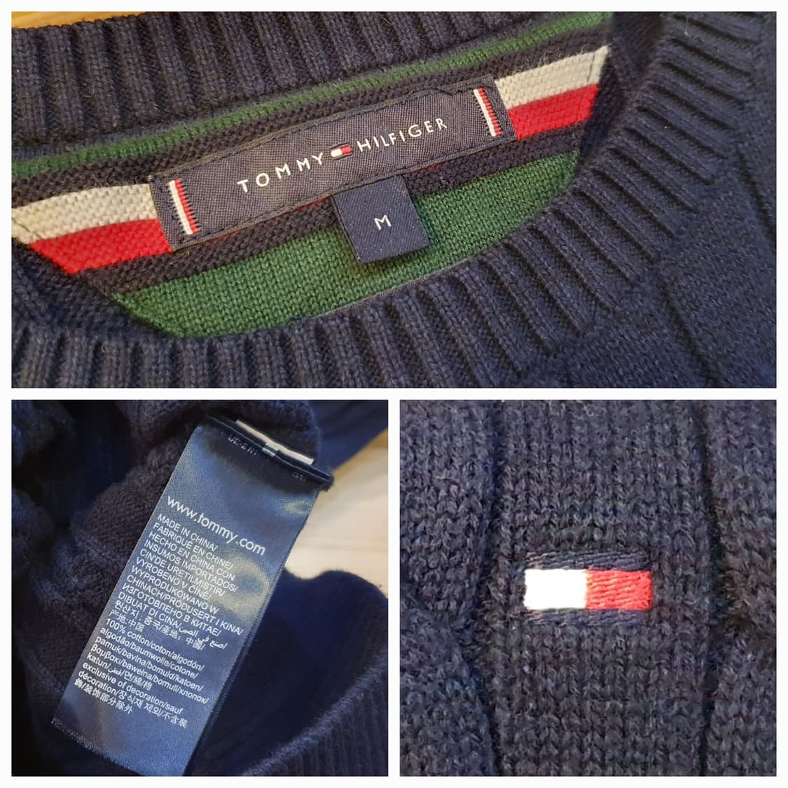 95.타미 케이블 니트 상품이미지6
