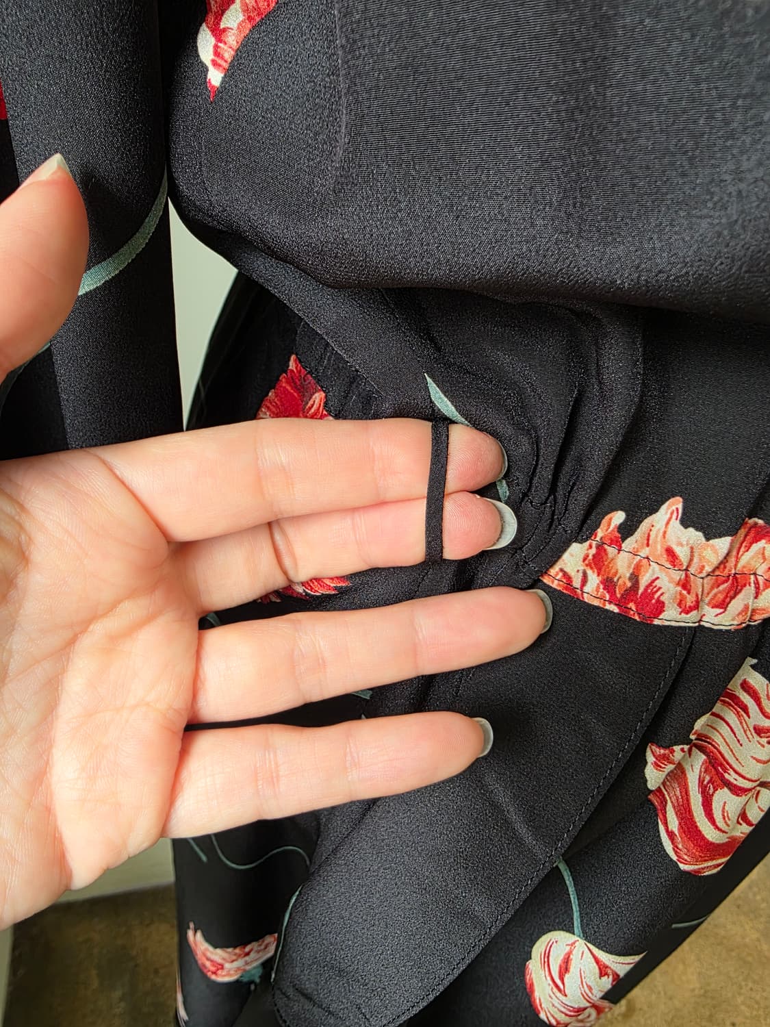 INGEBORG 플라워 패턴 롱 원피스 상품이미지4