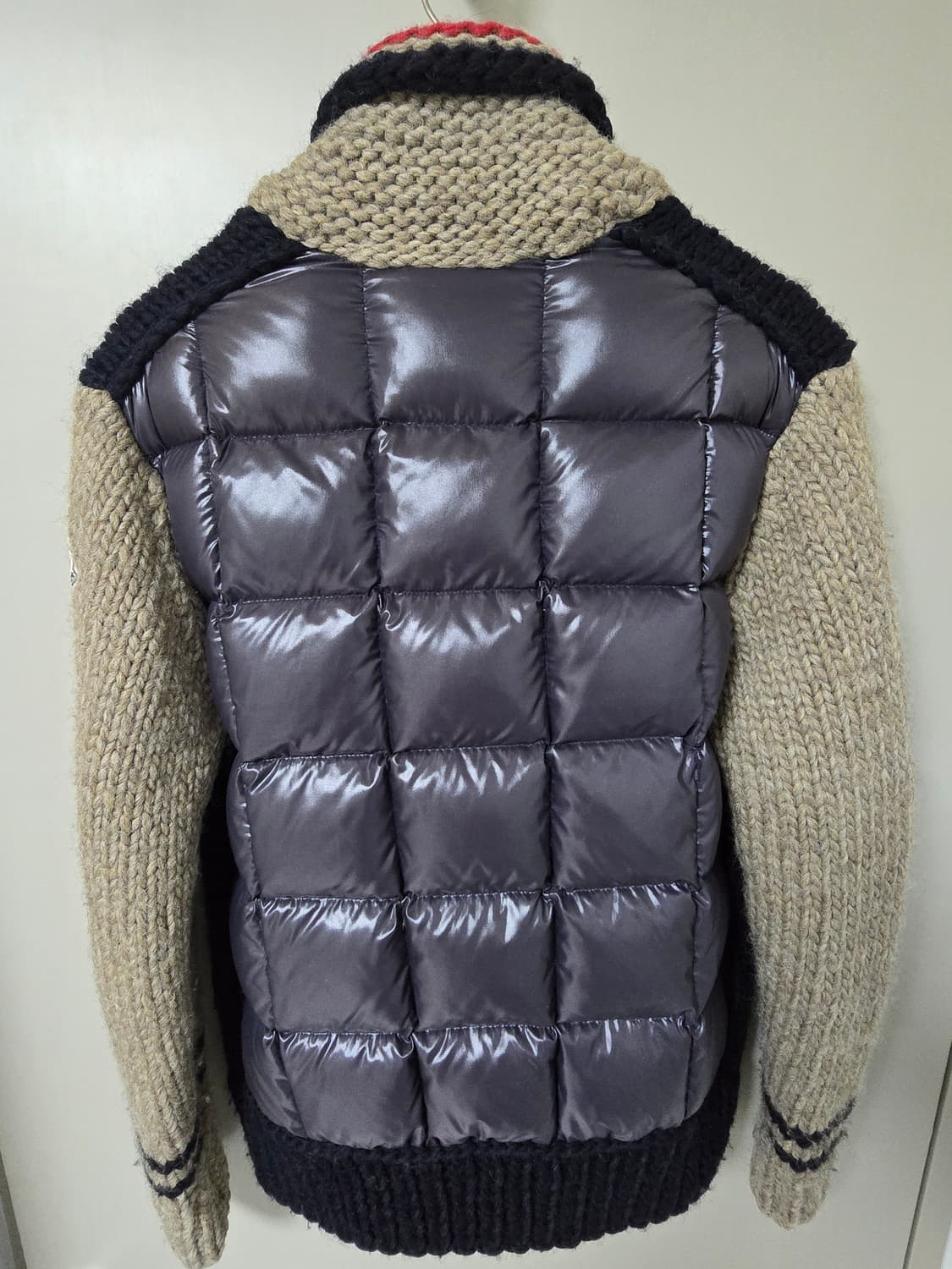 몽클레어 패딩 니트 집업 점퍼  상품이미지1