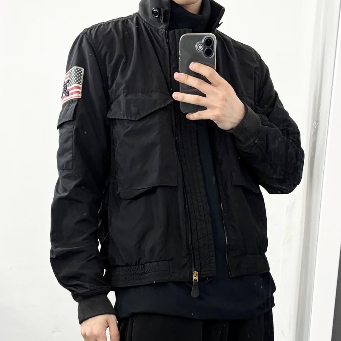 폴로 진스 G-8 성조기 플라이트 웹 자켓 상품이미지1